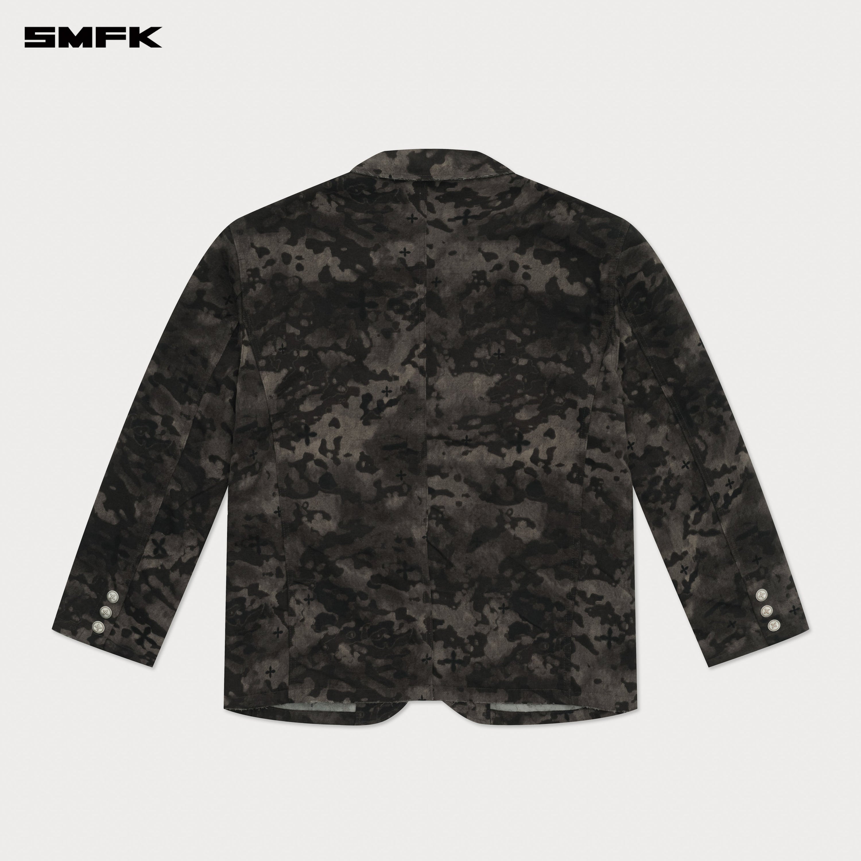 Compass Black Camouflage Oversize Suit - SMFK Official