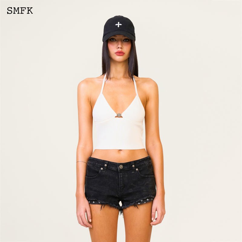 Compass Classic Cross Baseball Cap In Black - SMFK Official