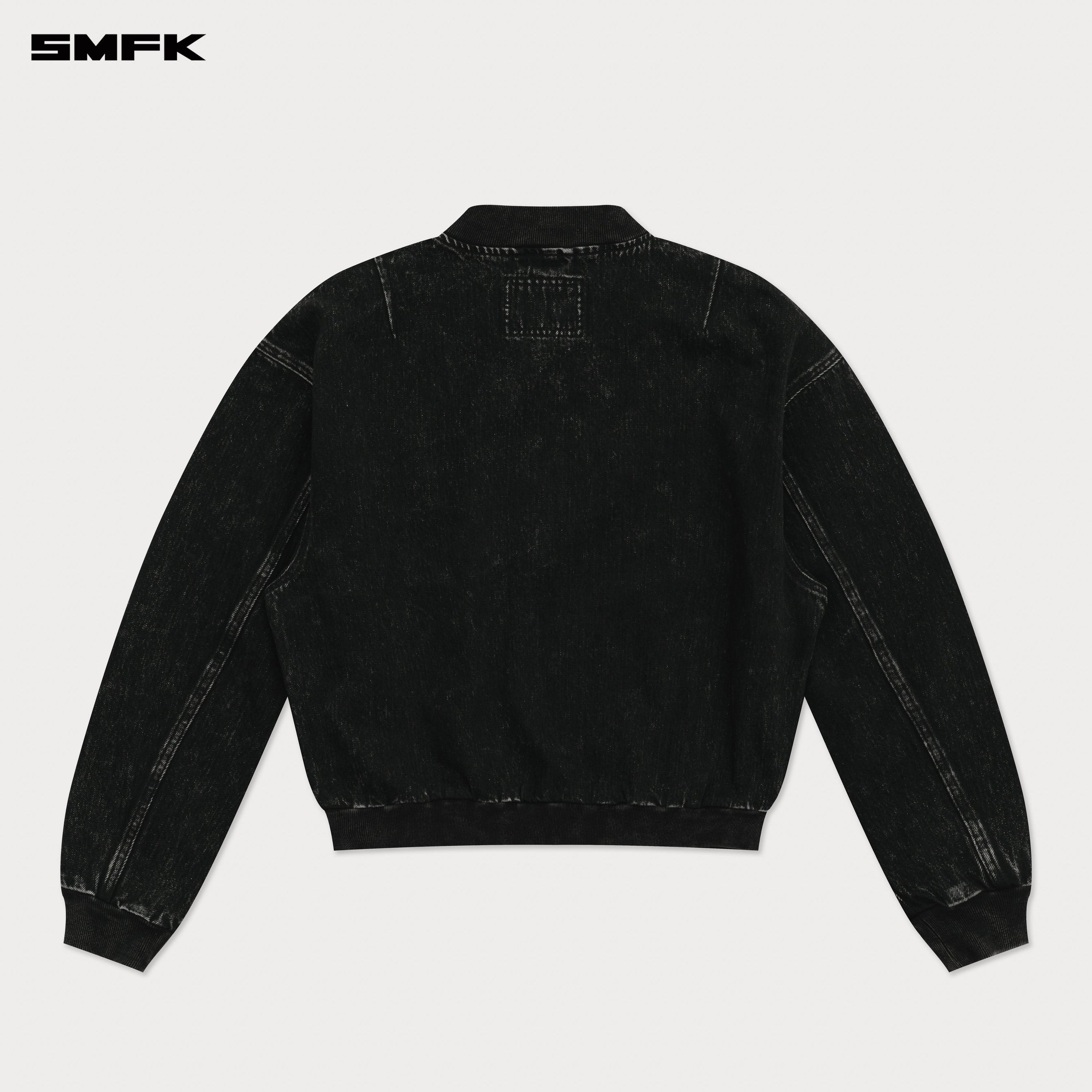 Compass Classic Cross Baseball Jacket Black - SMFK Official