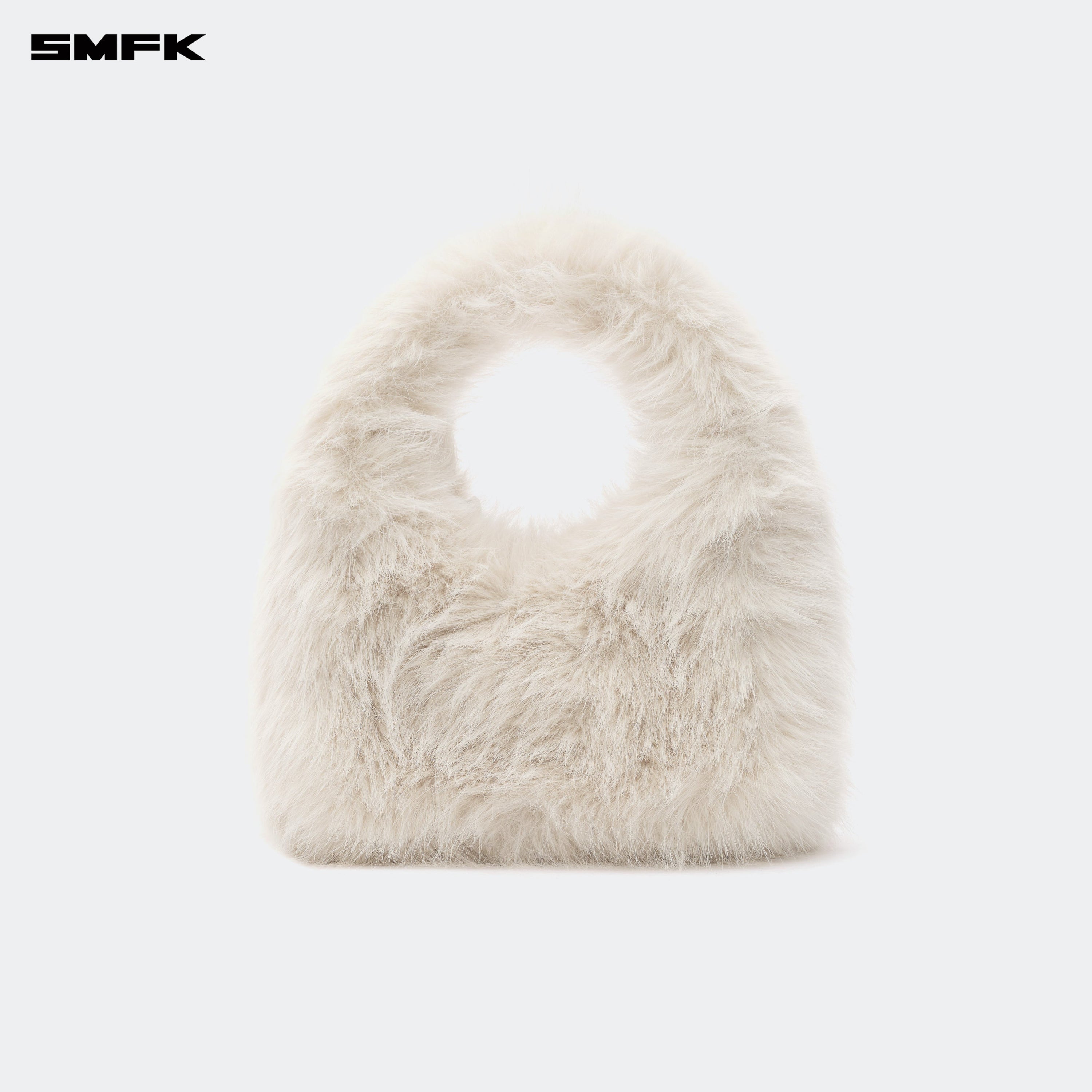 Compass Cobble Small Bag In Cream - SMFK Official