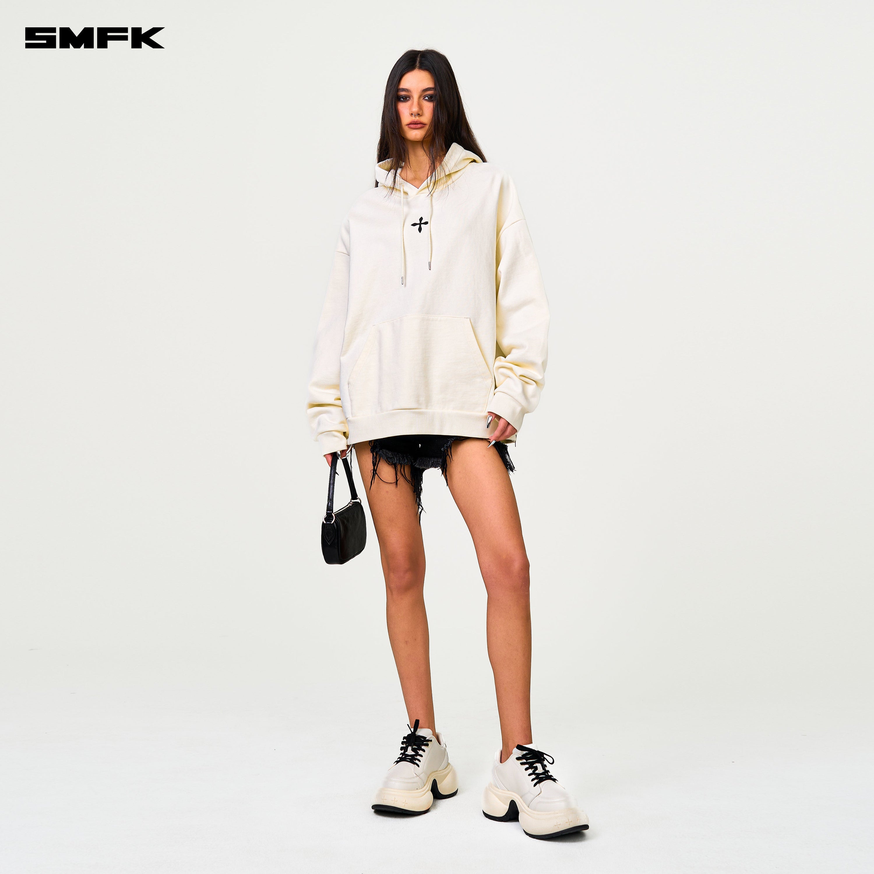 Compass Cross Eternal 1st Generation Hoodie White - SMFK Official