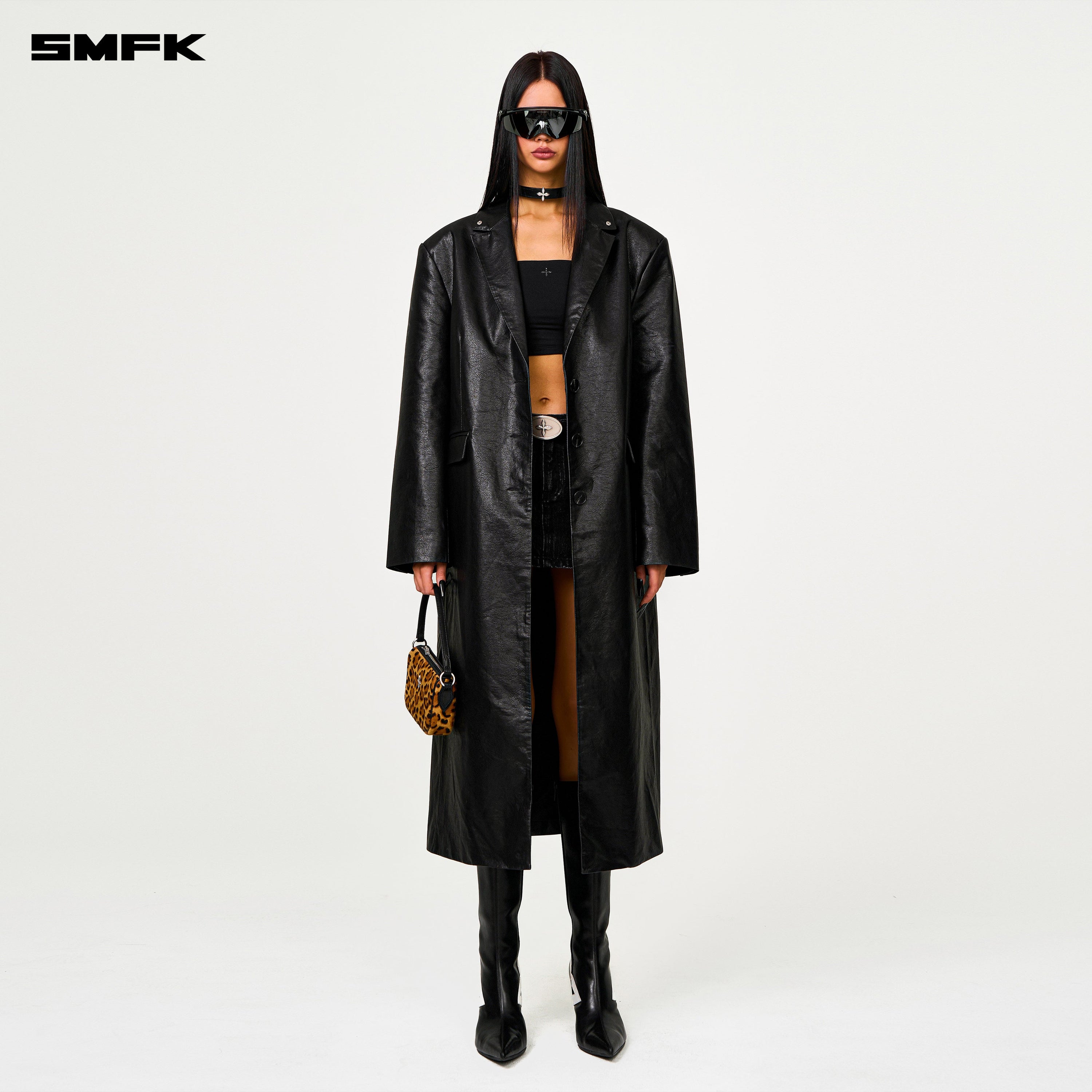 Compass Designer Cyber Trench Coat - SMFK Official