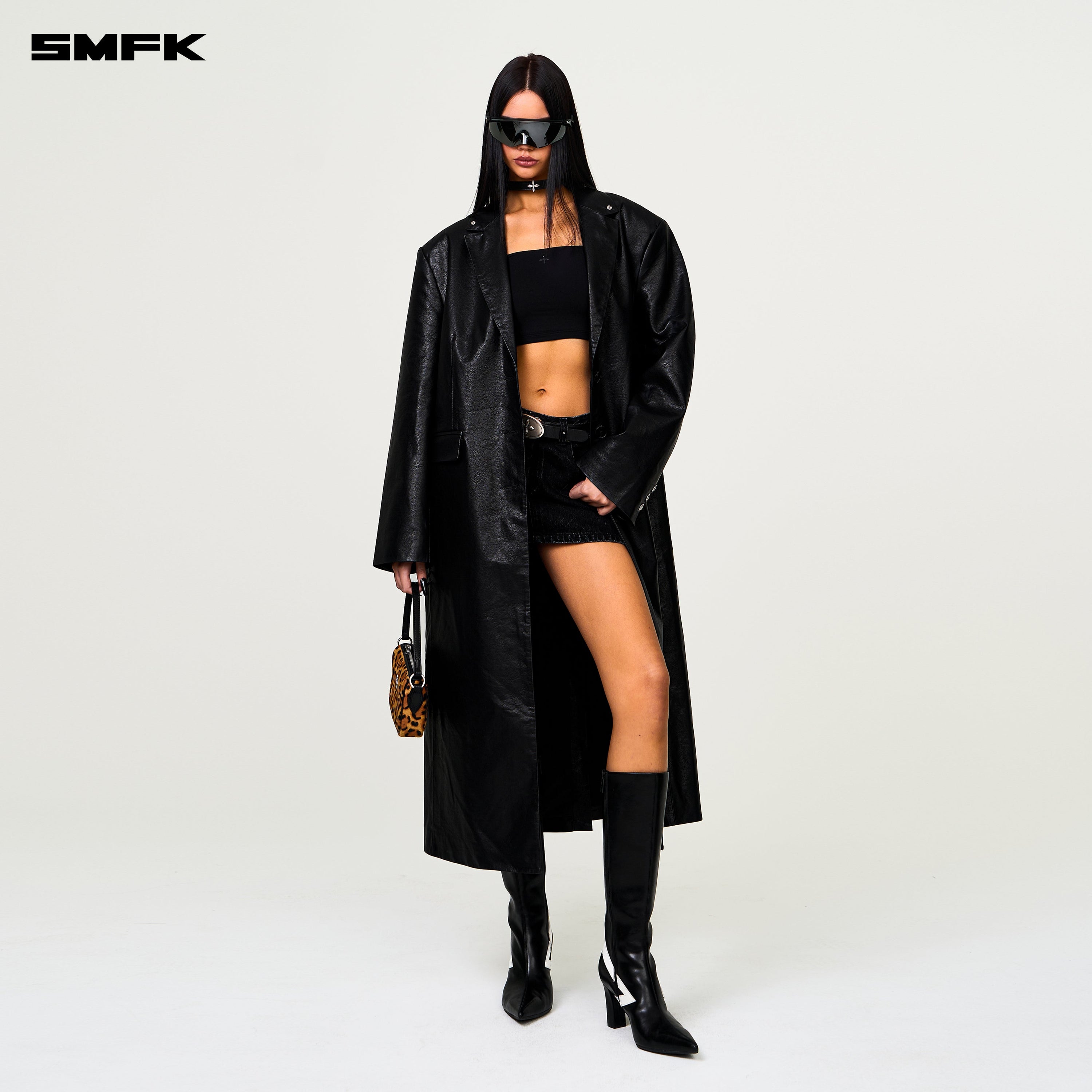 Compass Designer Cyber Trench Coat - SMFK Official