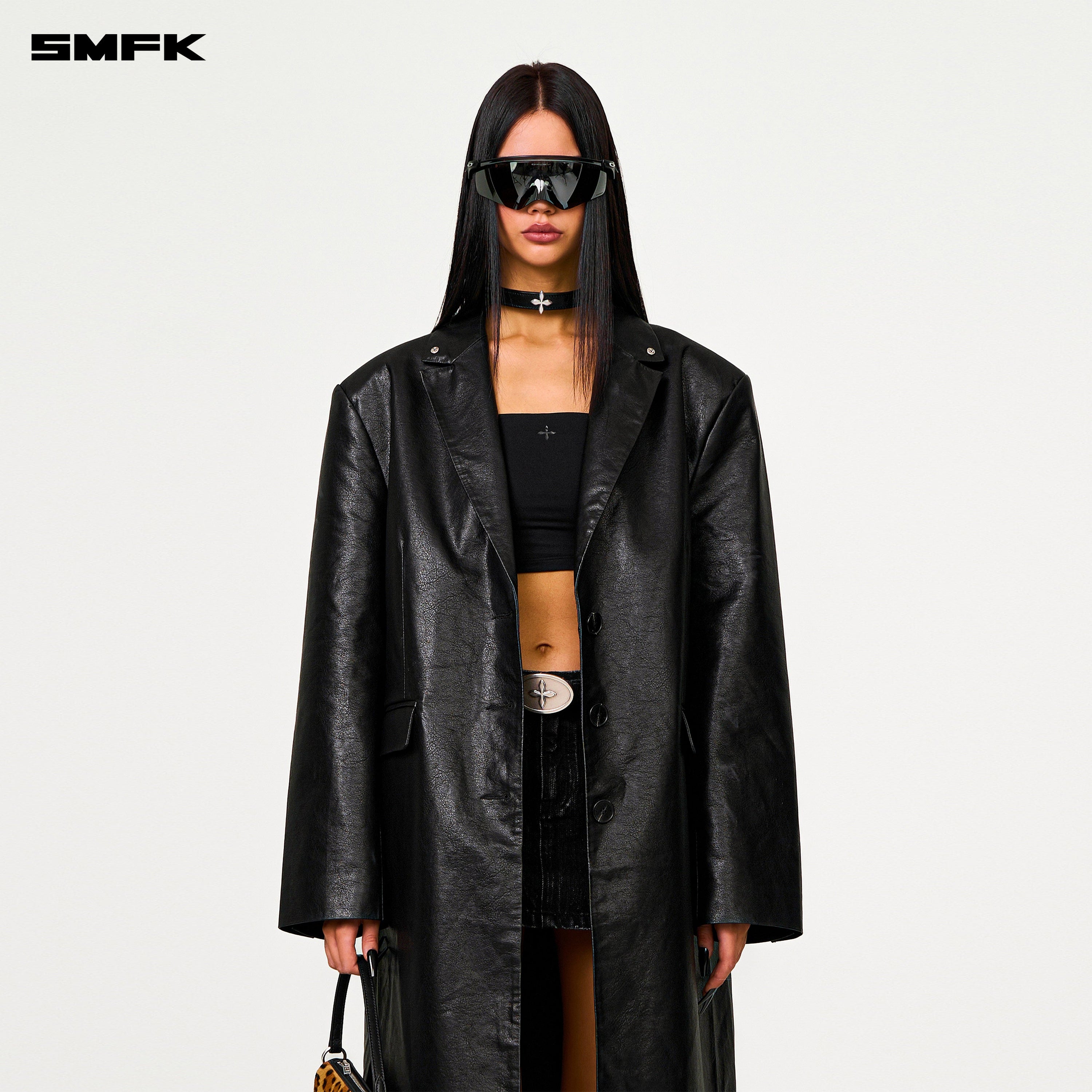 Compass Designer Cyber Trench Coat - SMFK Official