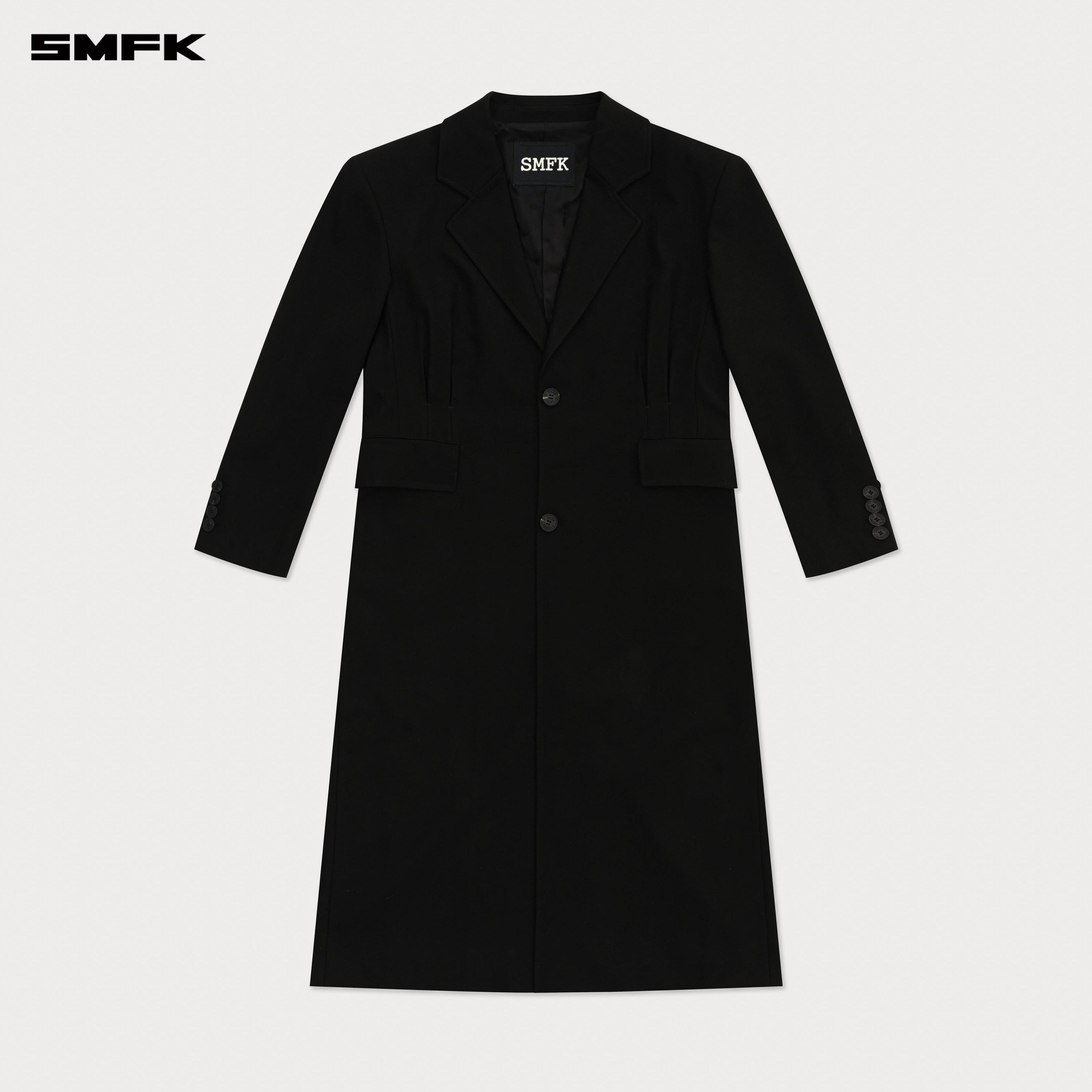 Compass Designer Midnight Trench Coat - SMFK Official