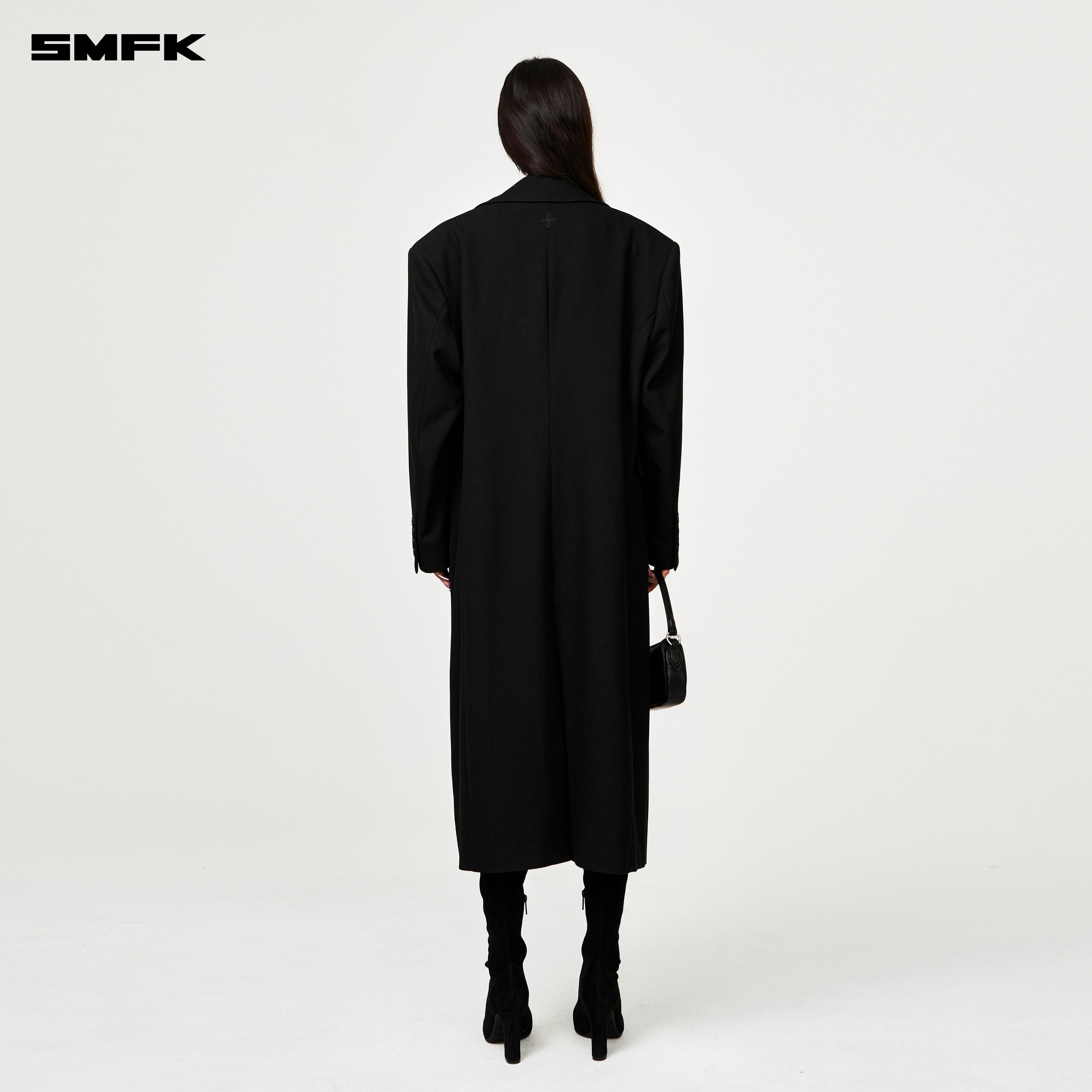 Compass Designer Midnight Trench Coat - SMFK Official