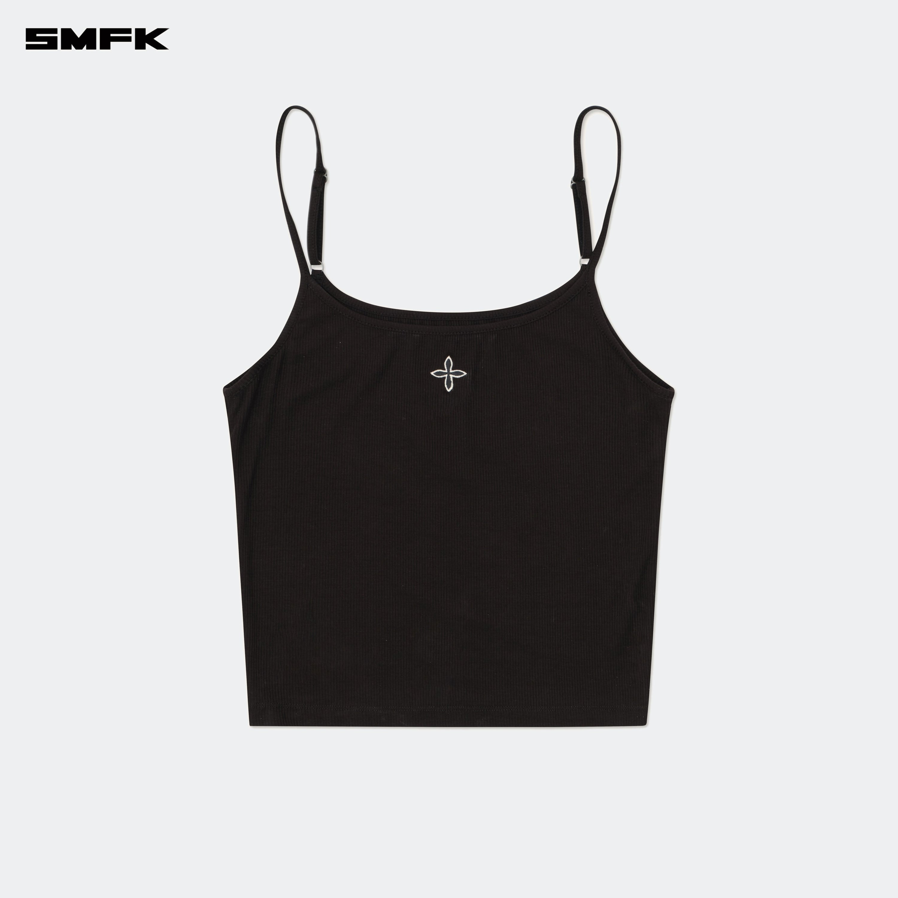 Compass Hug Extra - Long Sports Strap Top Black - SMFK Official