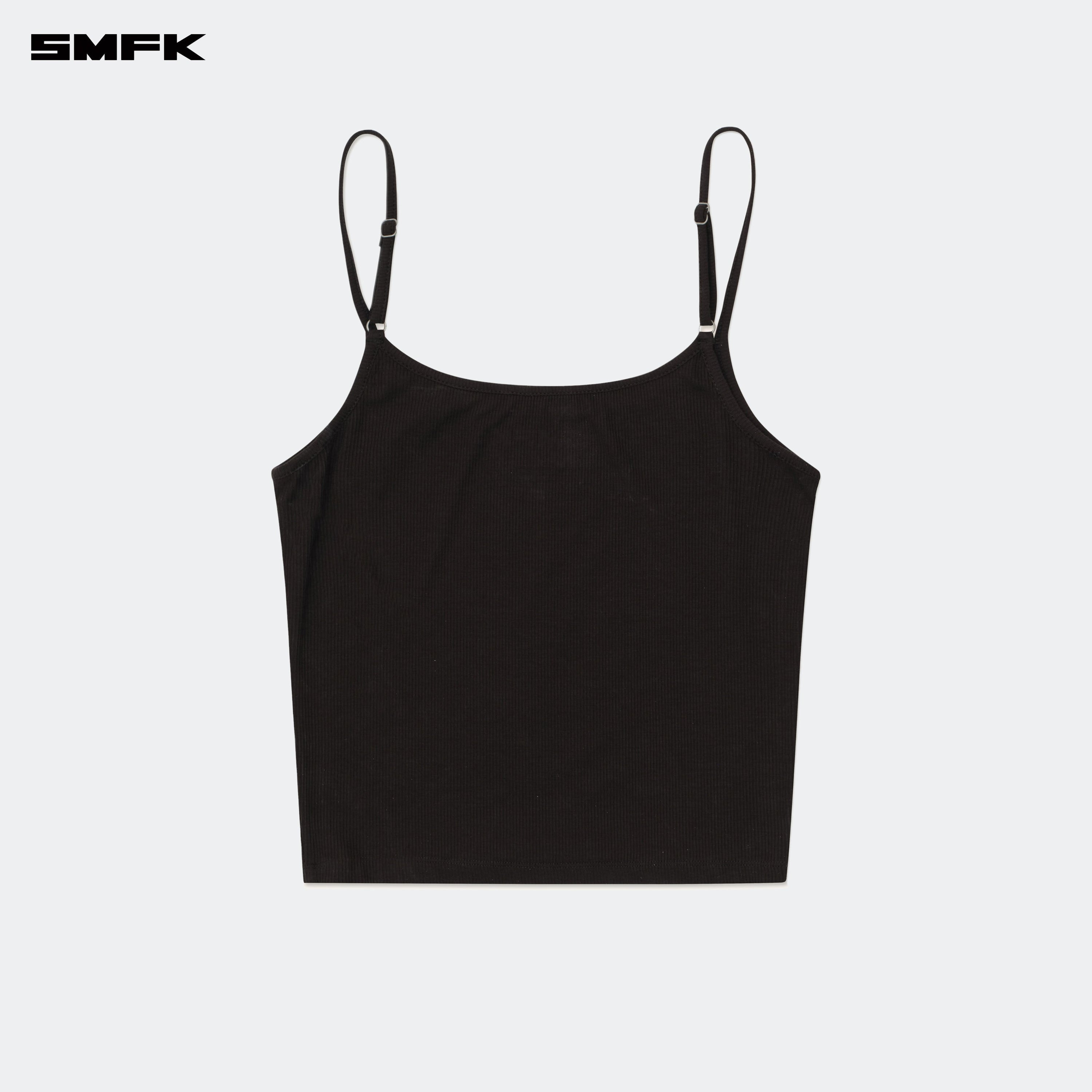 Compass Hug Extra - Long Sports Strap Top Black - SMFK Official