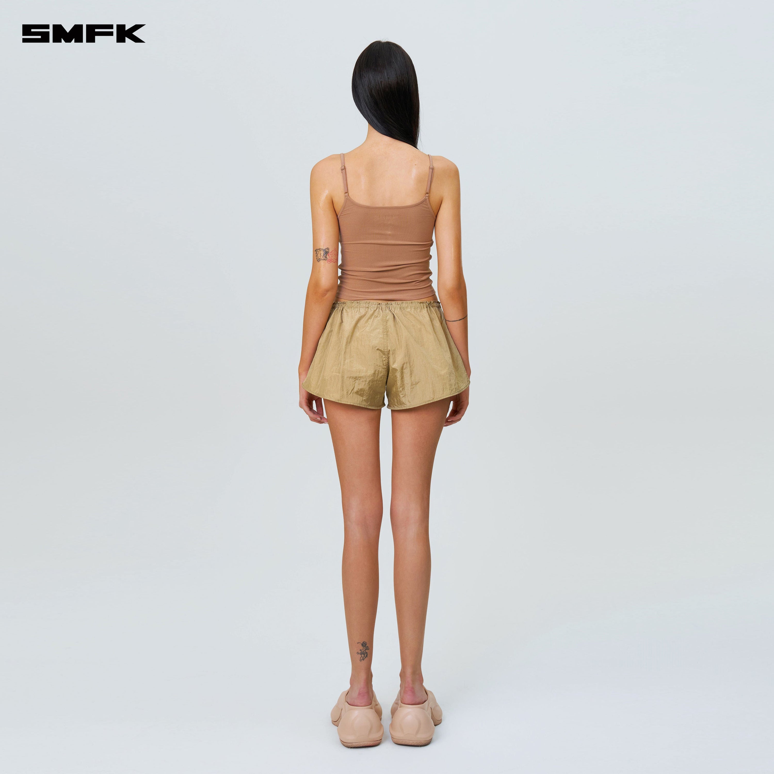 Compass Hug Extra - Long Sports Strap Top Nude - SMFK Official