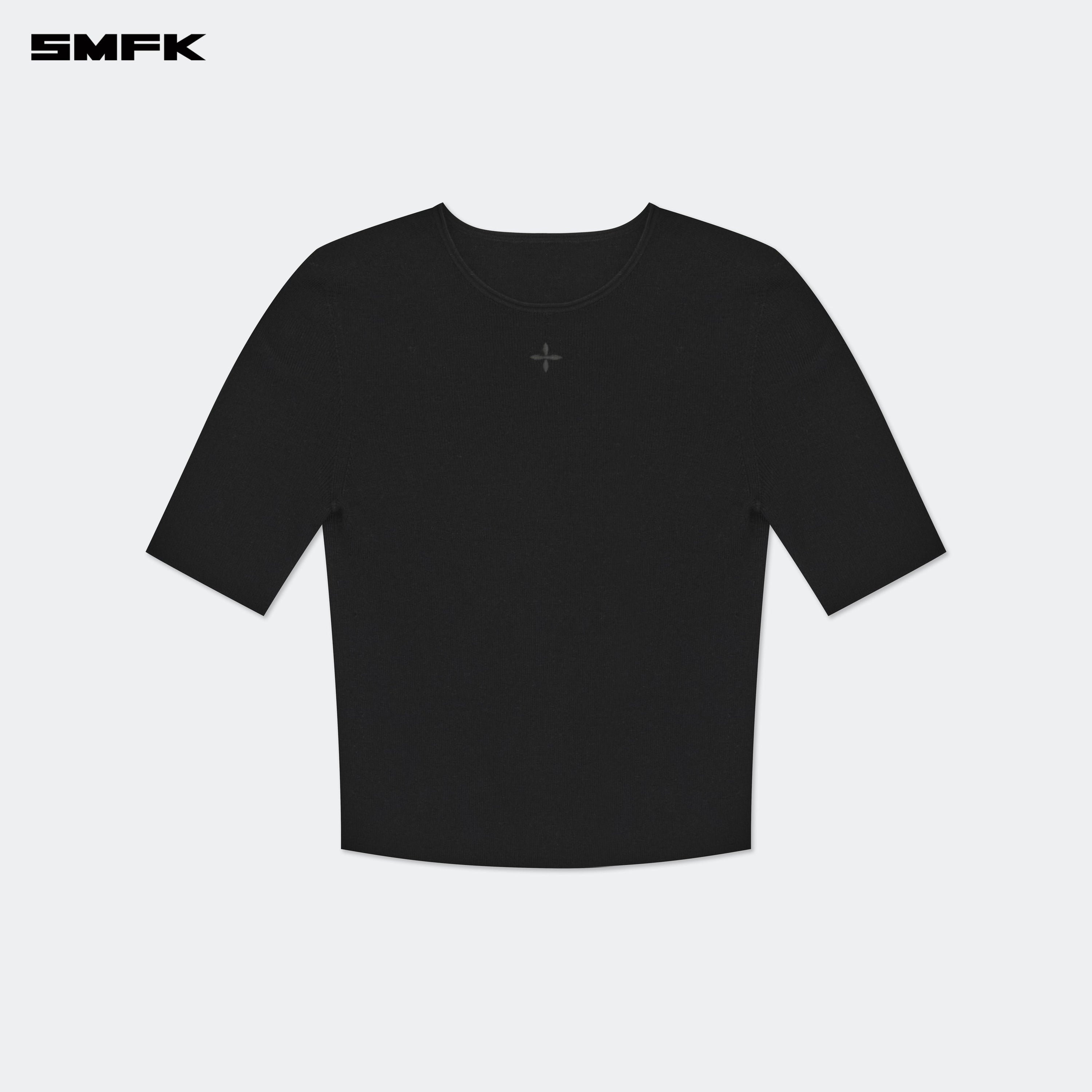 Compass Hug Seamless Wool Knit Tee - SMFK Official