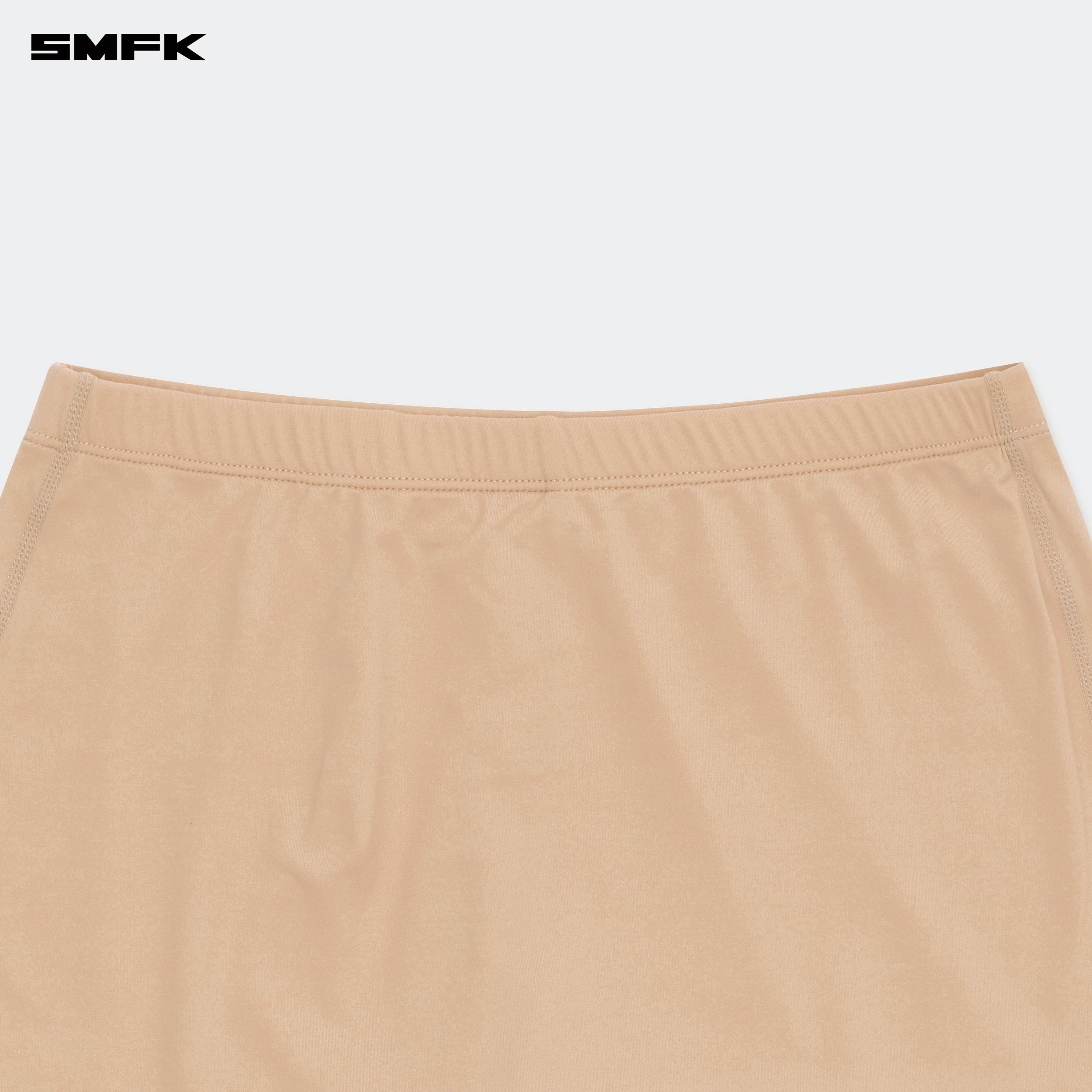 Compass Hug Skin Mini Skirt Nude - SMFK Official