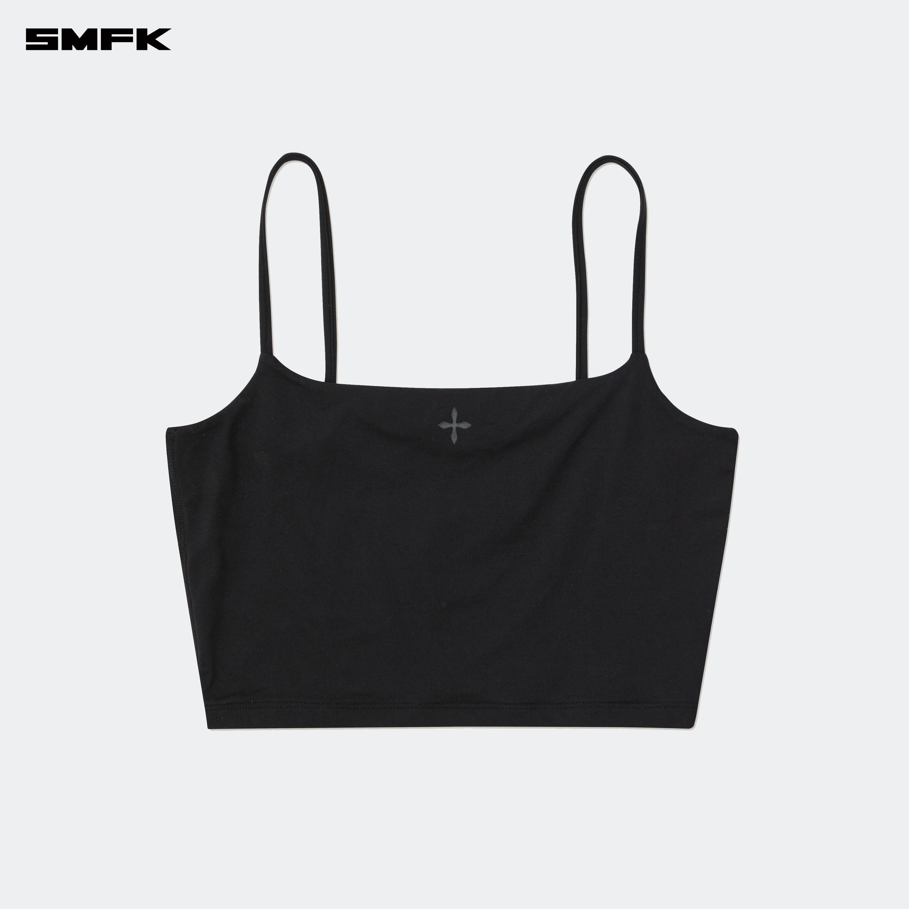 Compass Hug Skin Sports Strap Top Black - SMFK Official