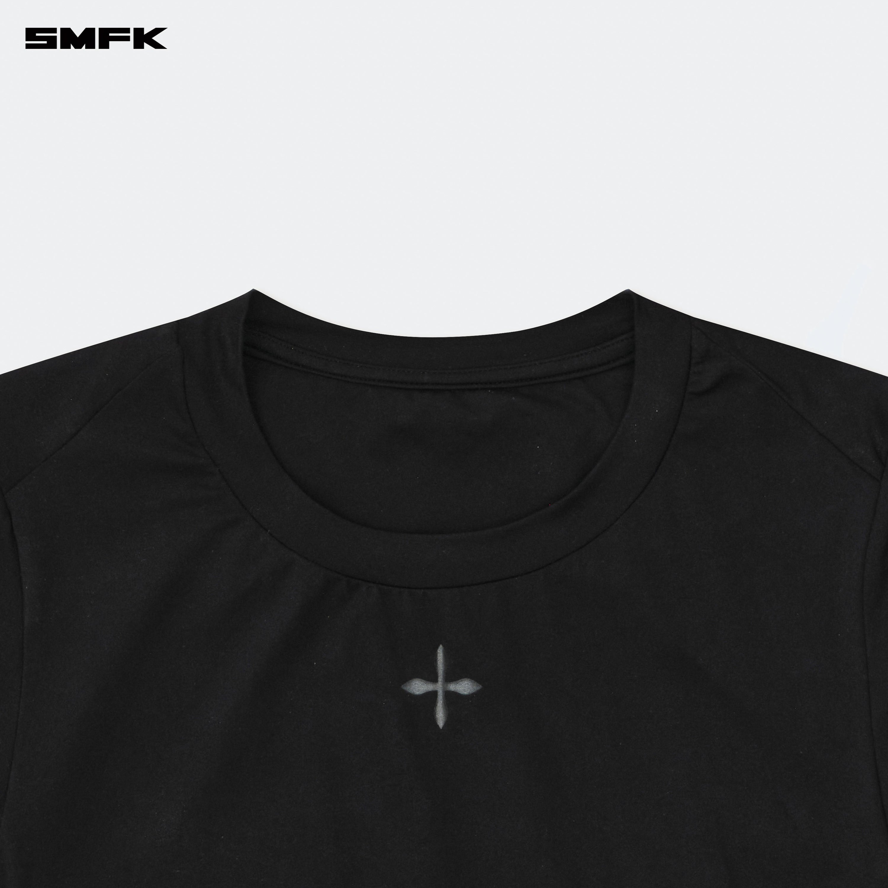 Compass Hug Skin - Tight Fitting Tee Black - SMFK Official