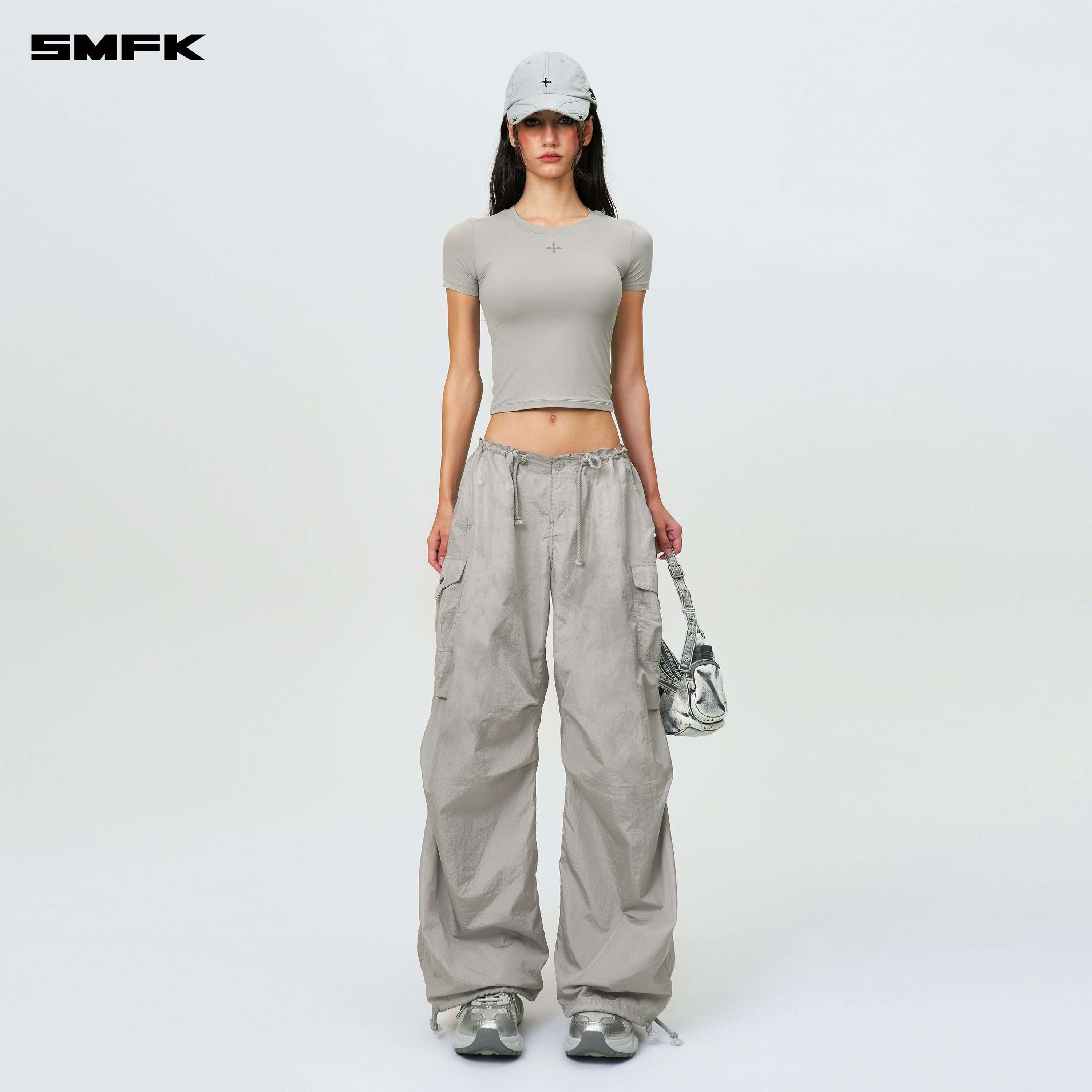 Compass Hug Skin - Tight Fitting Tee Gray - SMFK Official