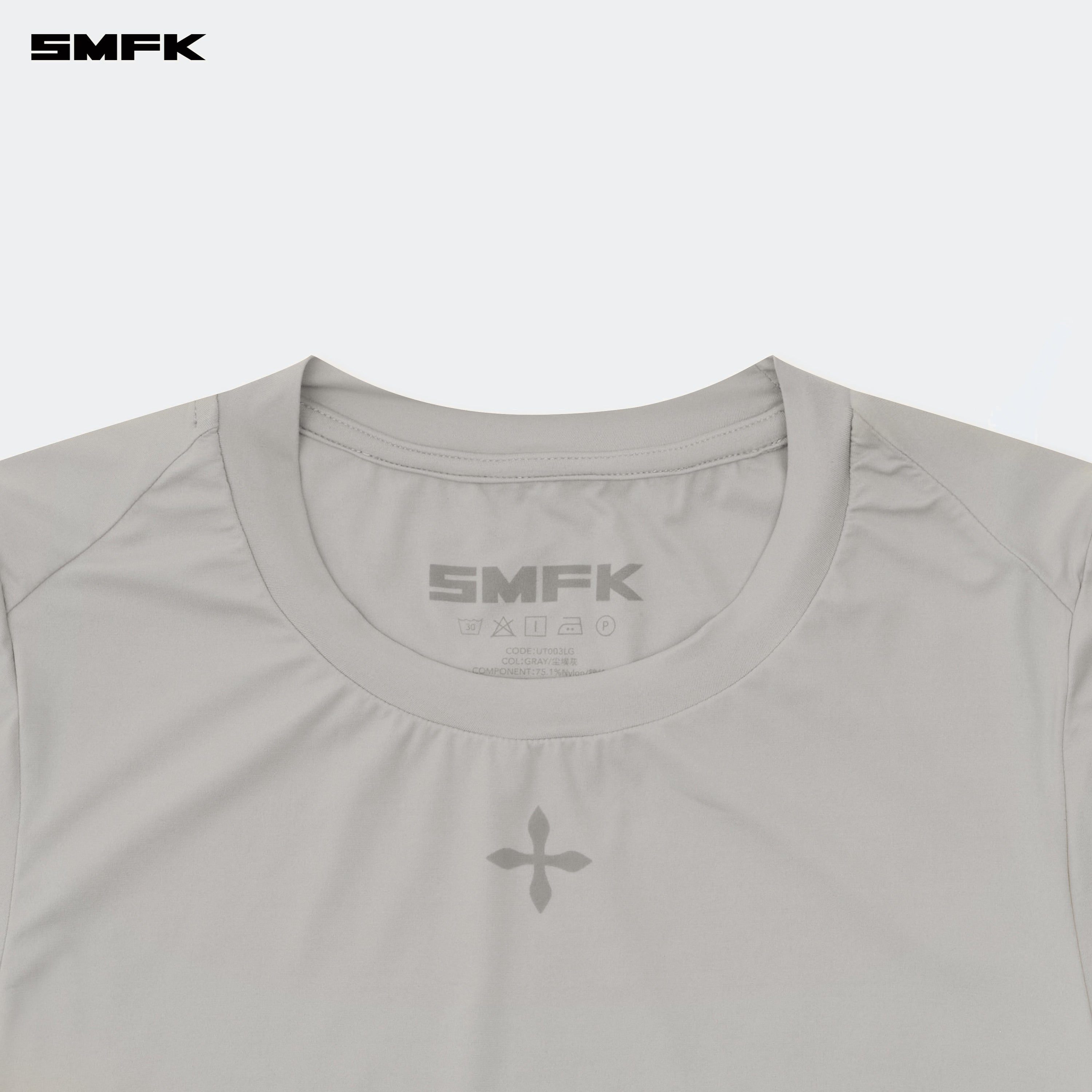 Compass Hug Skin - Tight Fitting Tee Gray - SMFK Official