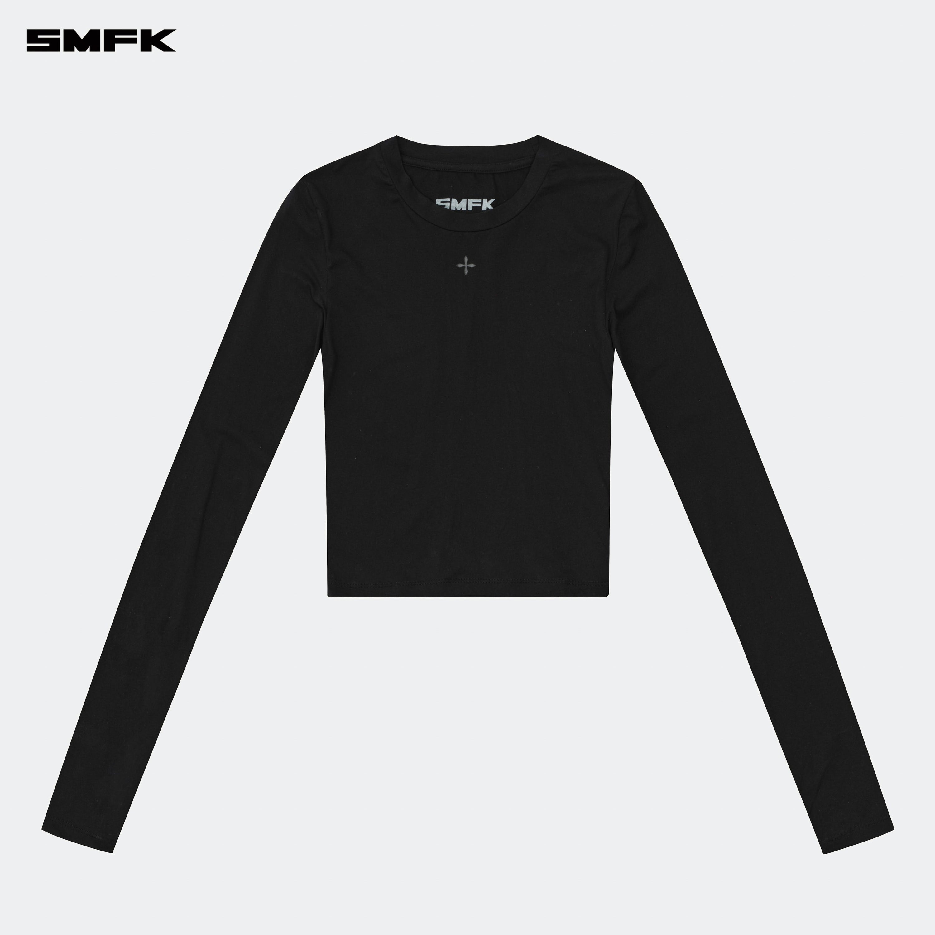 Compass Hug Skin - Tight Fitting Top Black - SMFK Official