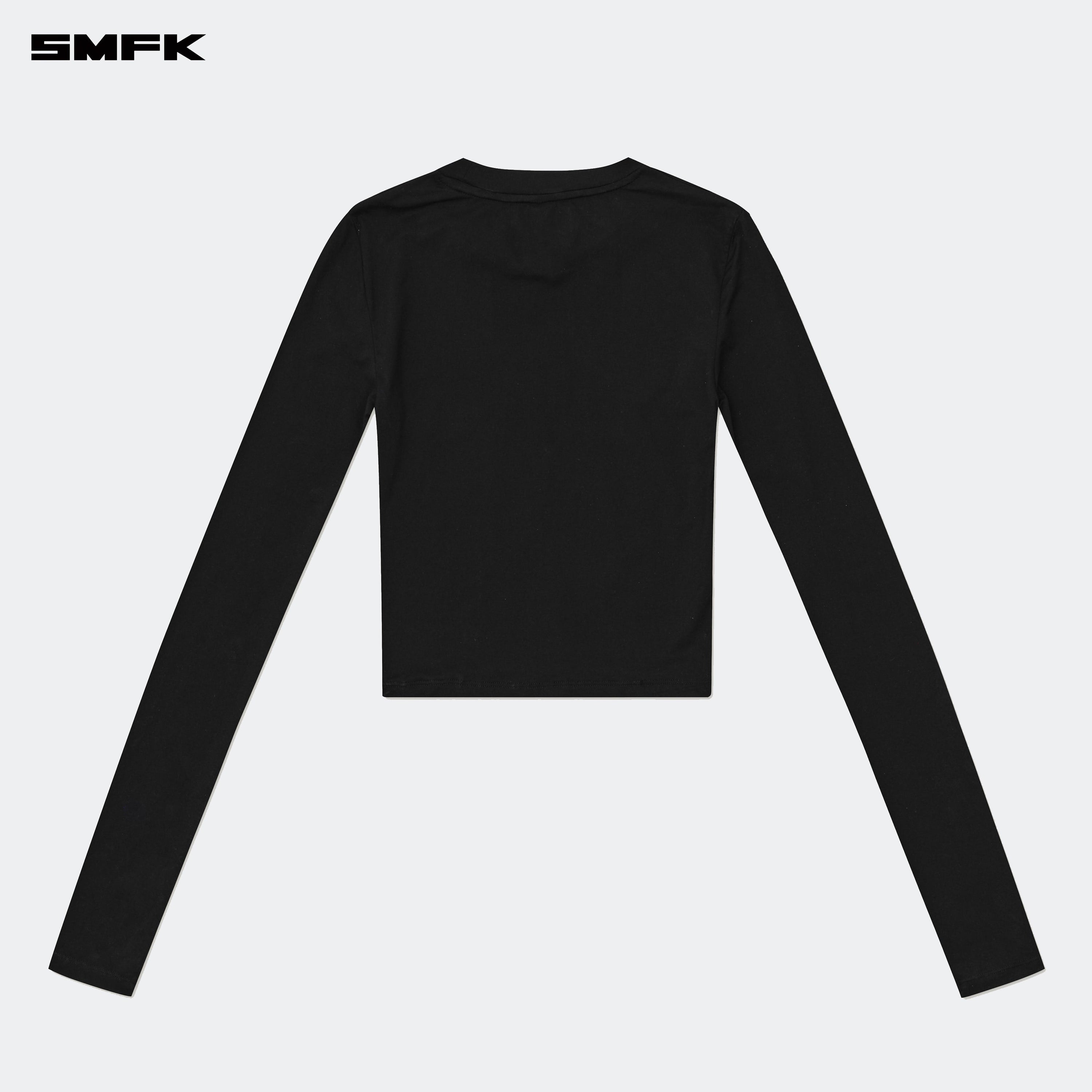 Compass Hug Skin - Tight Fitting Top Black - SMFK Official