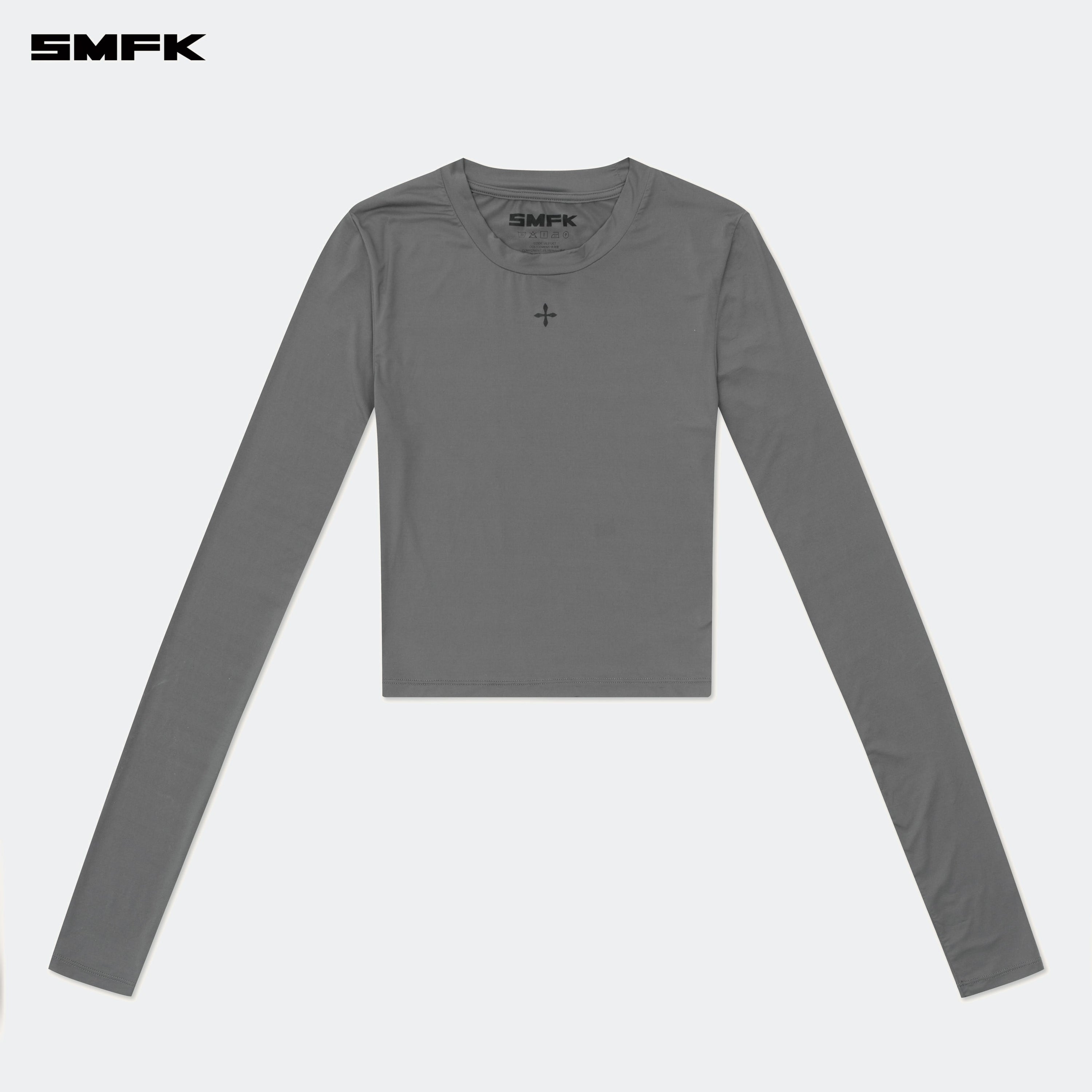 Compass Hug Skin - Tight Fitting Top Dark Gray - SMFK Official