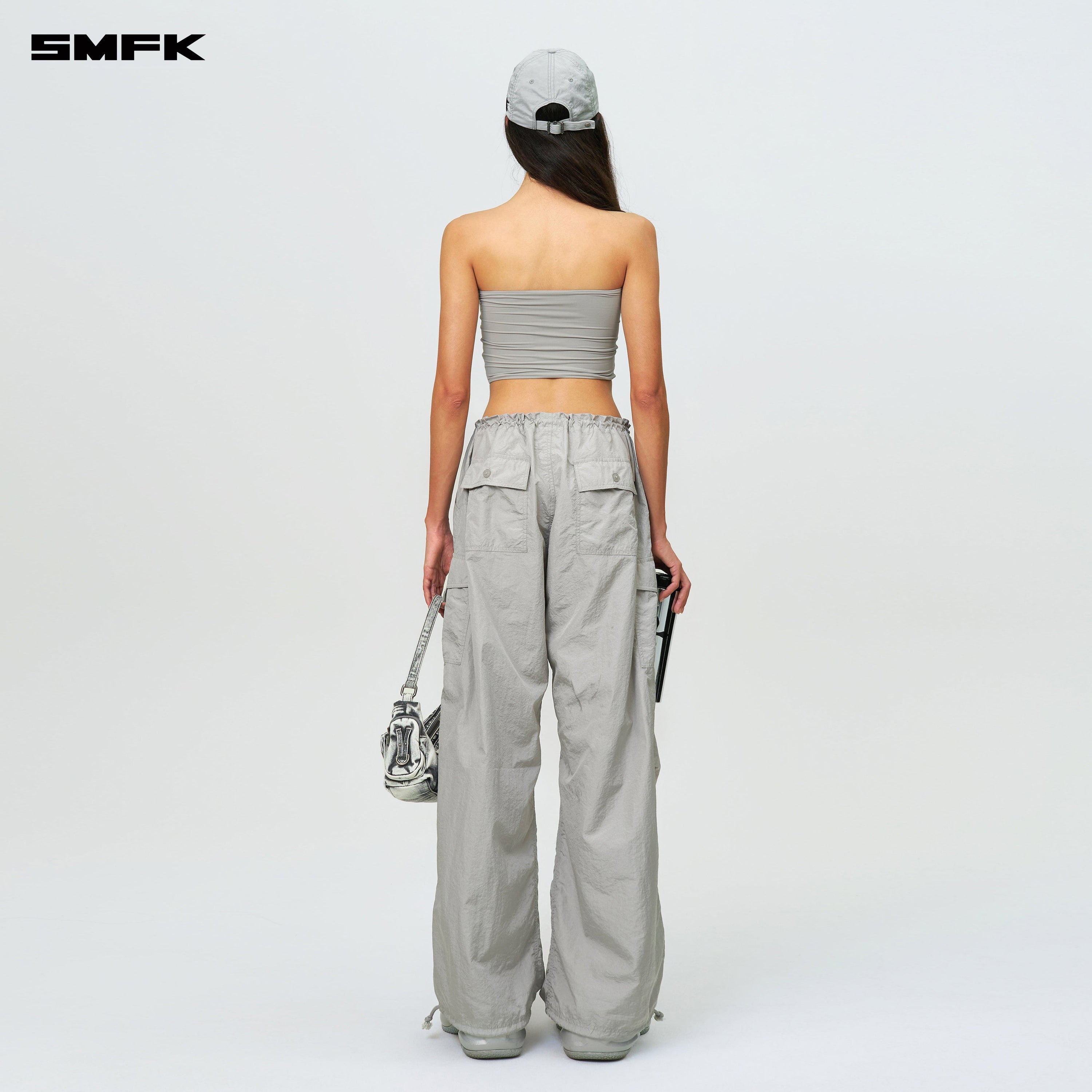 Compass Hug Skin Tube Top Gray - SMFK Official