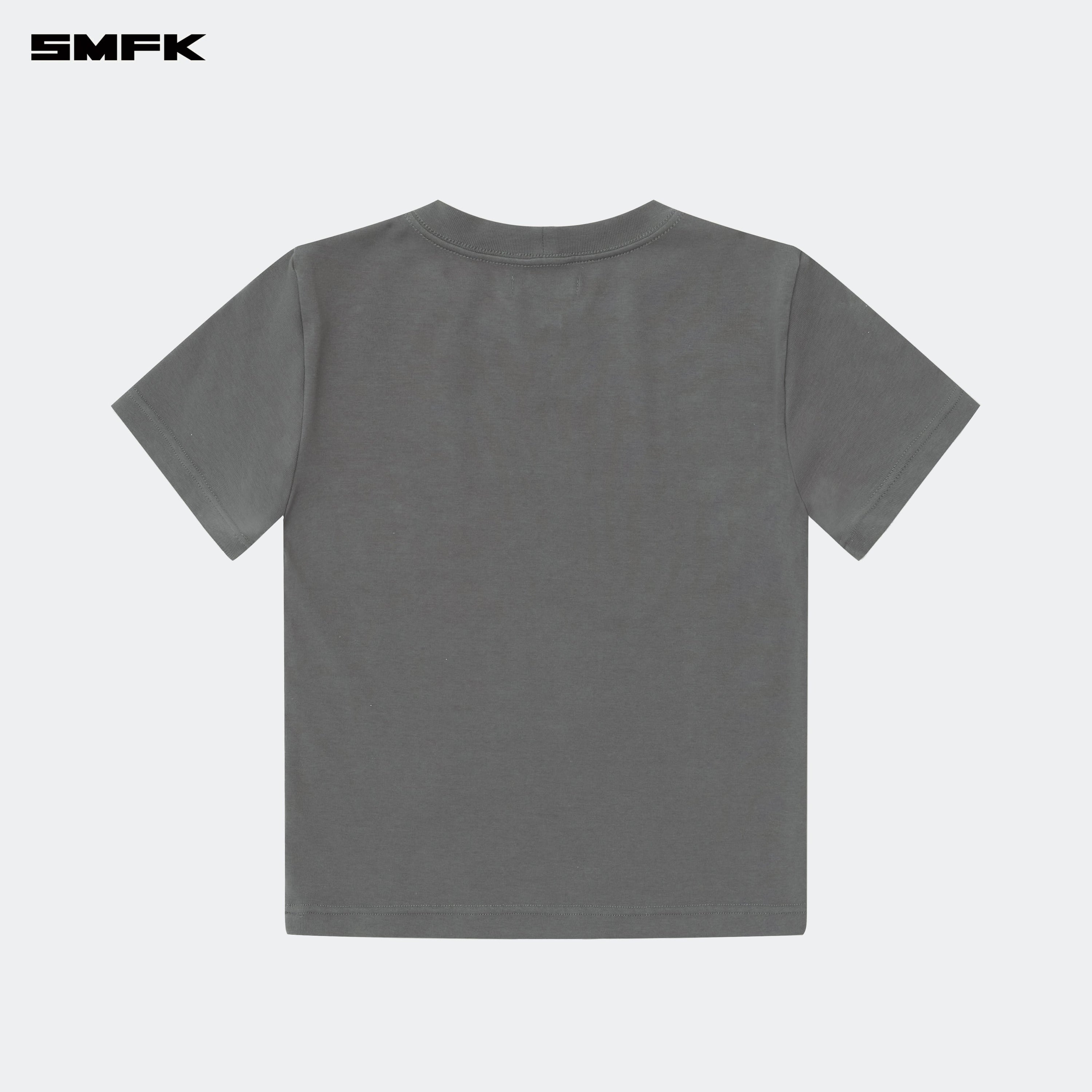 Compass Hug Slim Fit Tee Dark Gray - SMFK Official