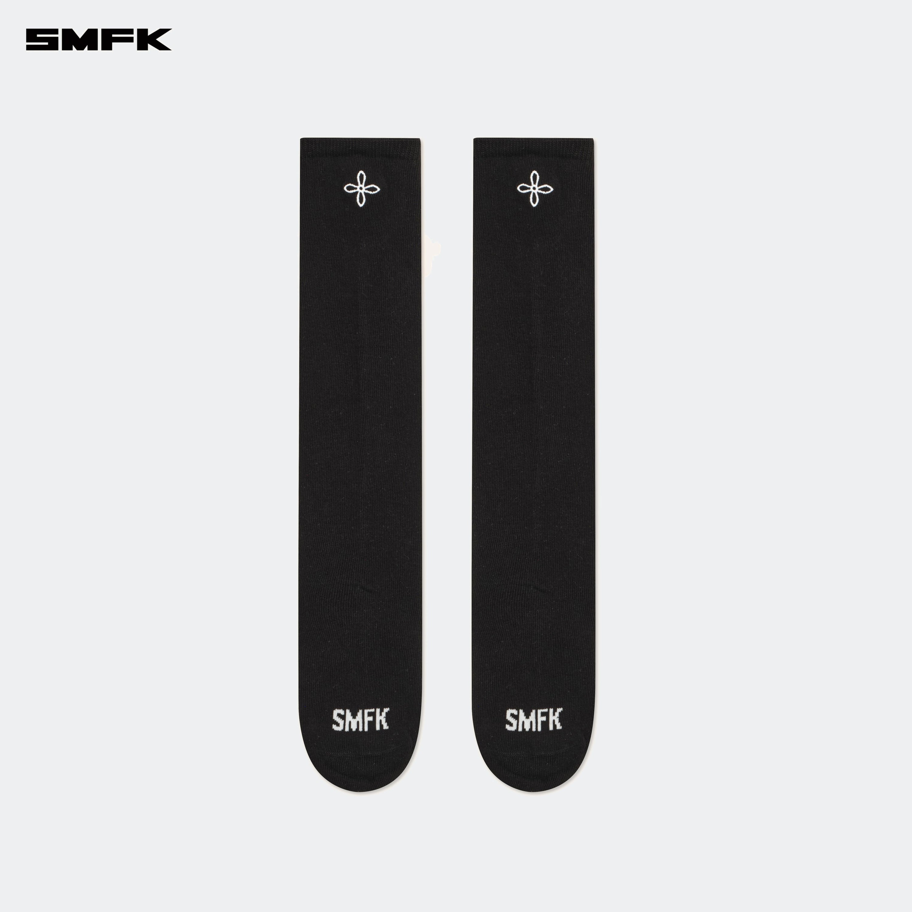 Compass Hug Sports Mid - Calf Socks Black (2 Pairs) - SMFK Official