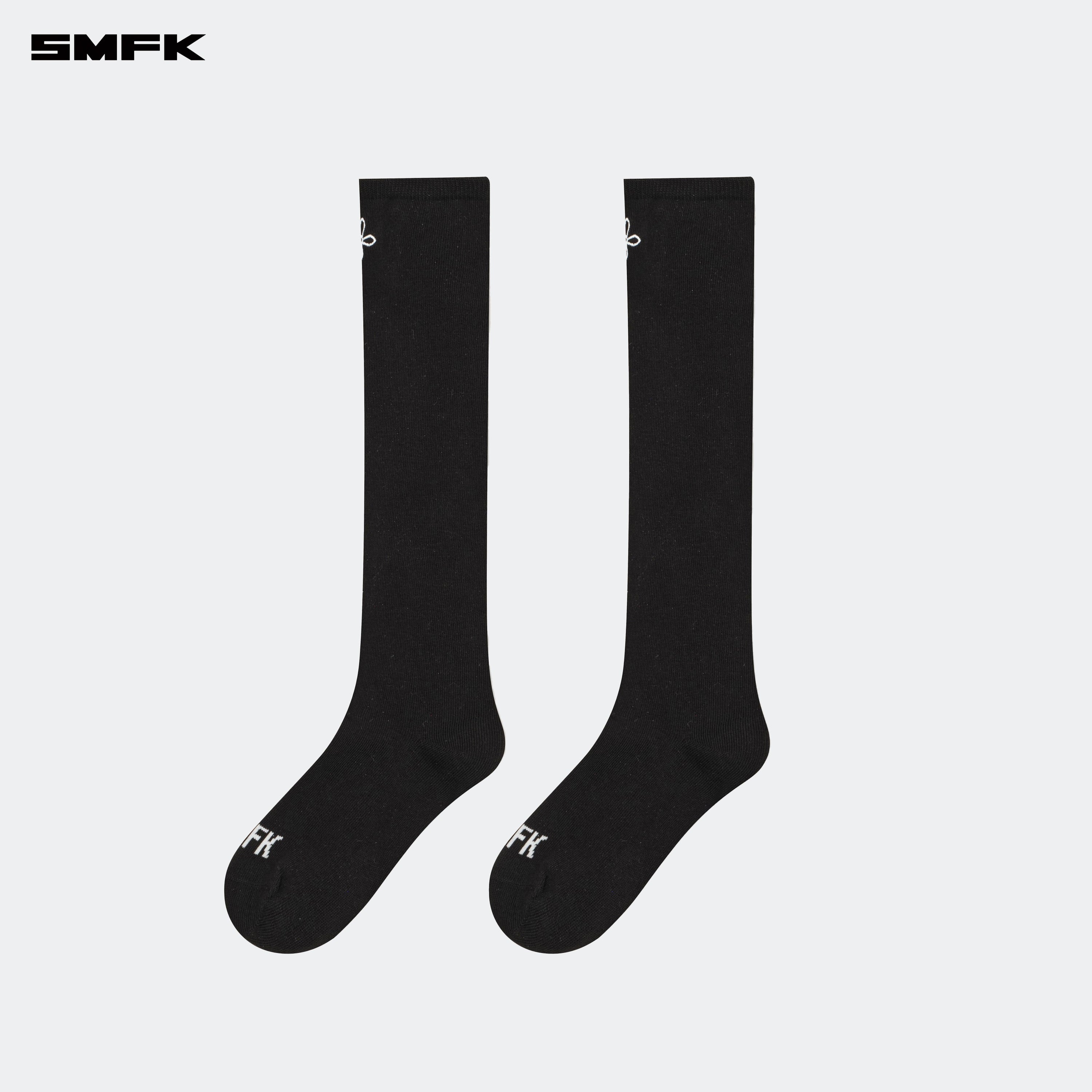 Compass Hug Sports Mid - Calf Socks Black (2 Pairs) - SMFK Official