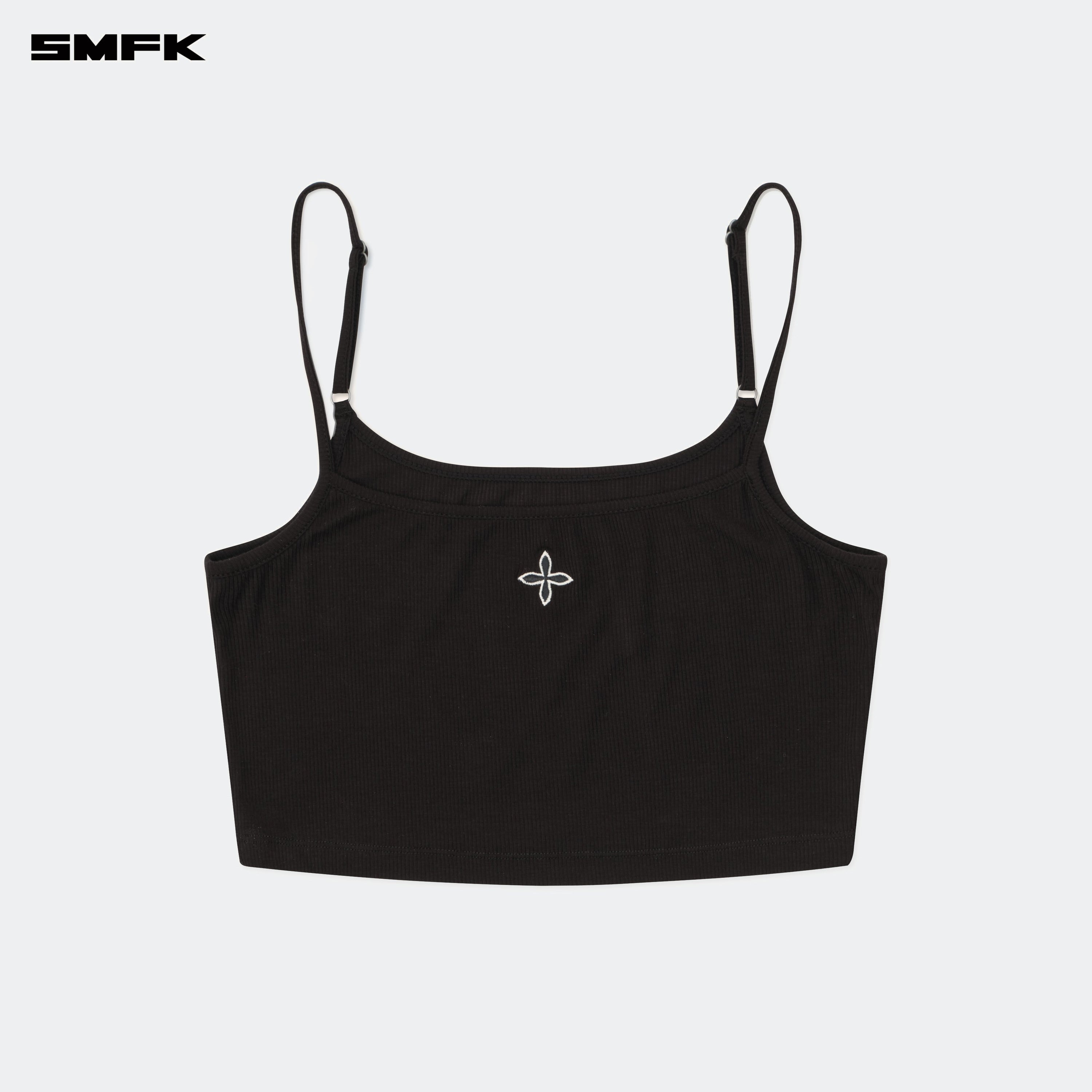 Compass Hug Ultra - Short Sports Strap Top Black - SMFK Official