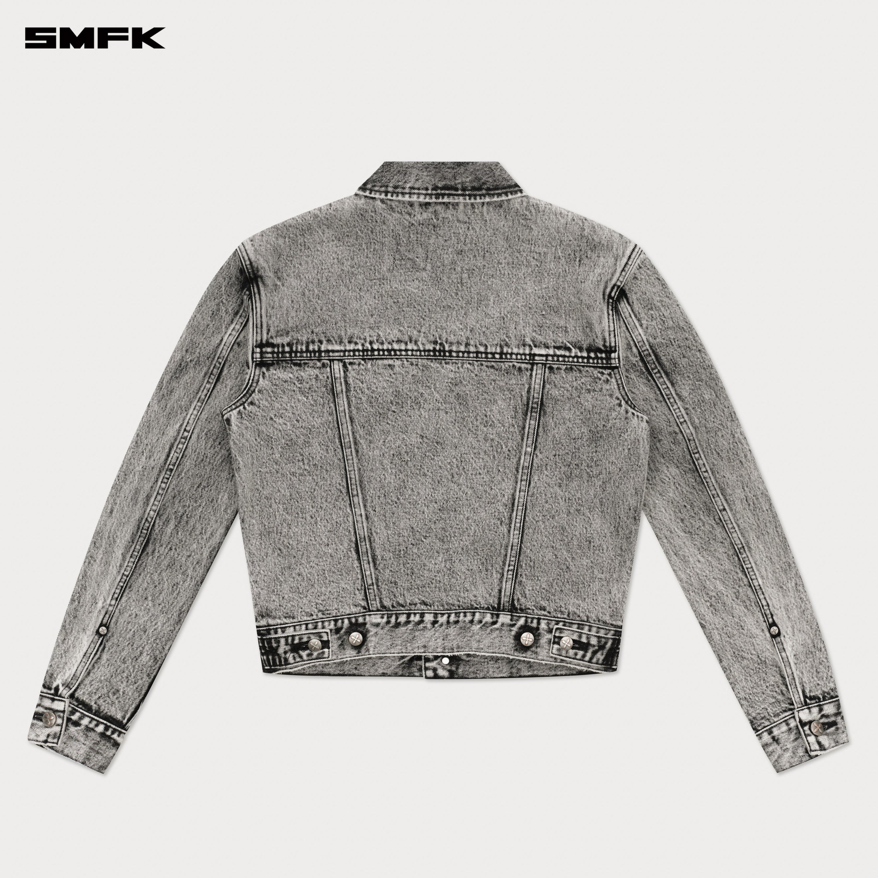 Compass Permanent Denim Jacket Dust Gray - SMFK Official