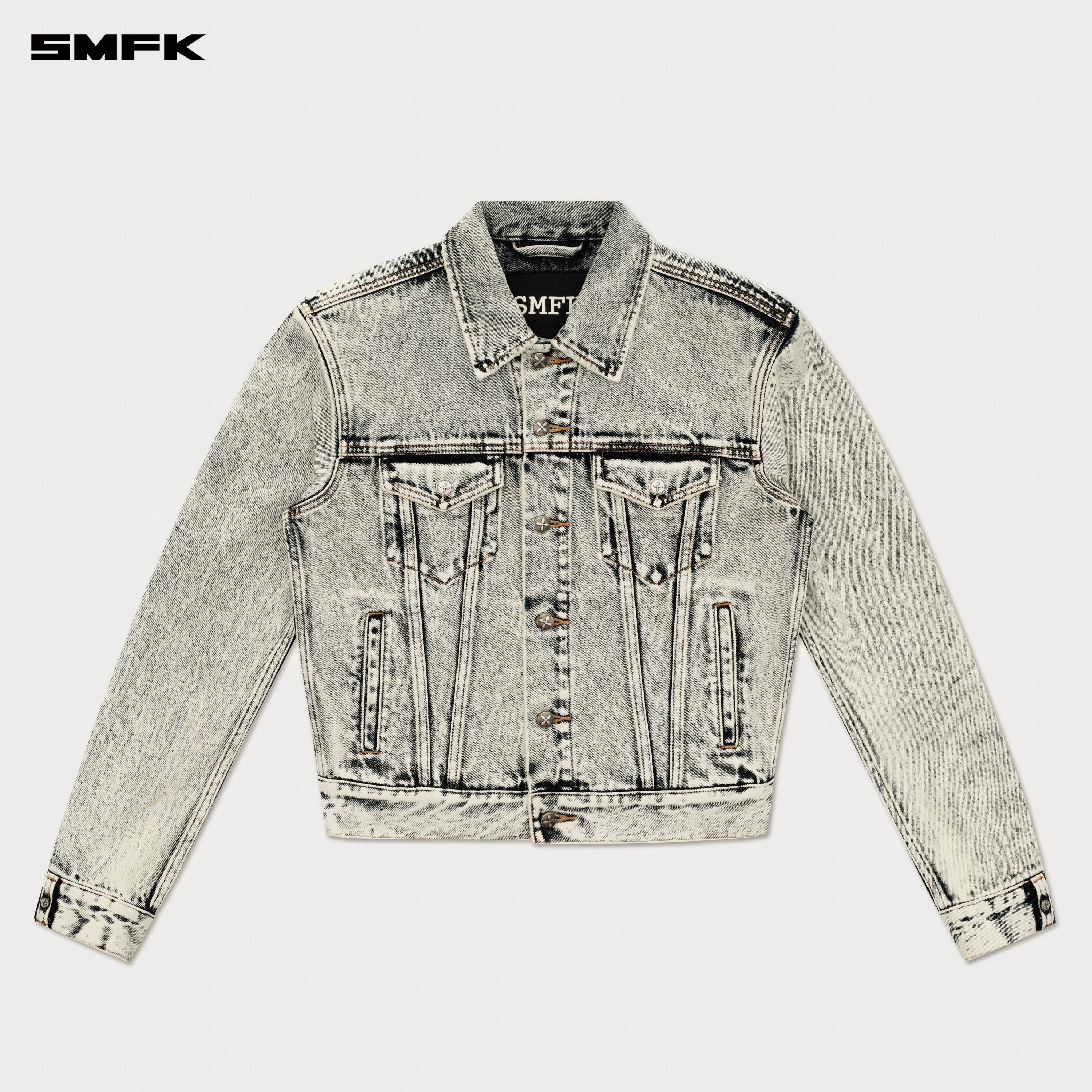 Compass Permanent Denim Jacket Snowflake - SMFK Official