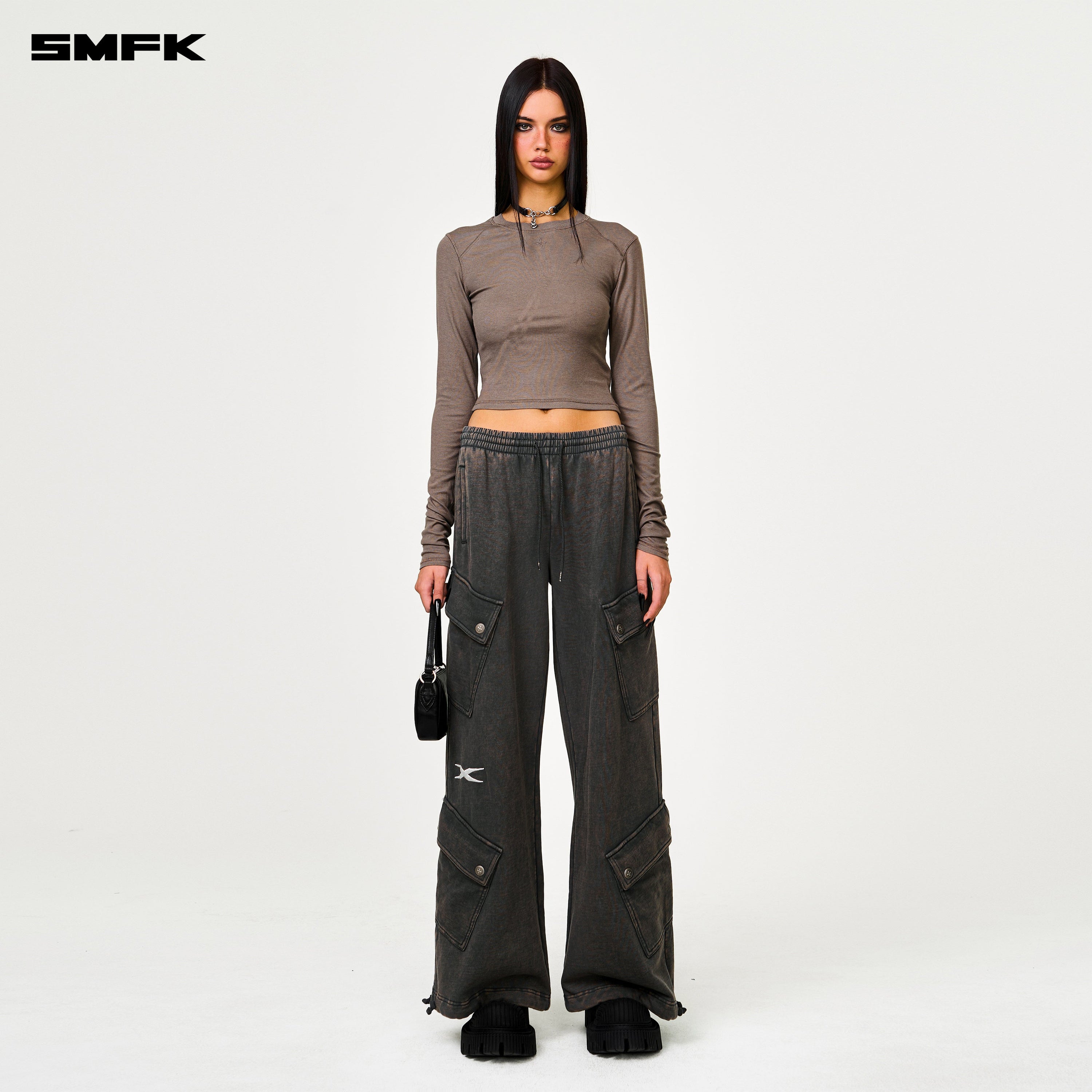 Compass Rush Slim - Fit Long Sleeves Top Nude - SMFK Official