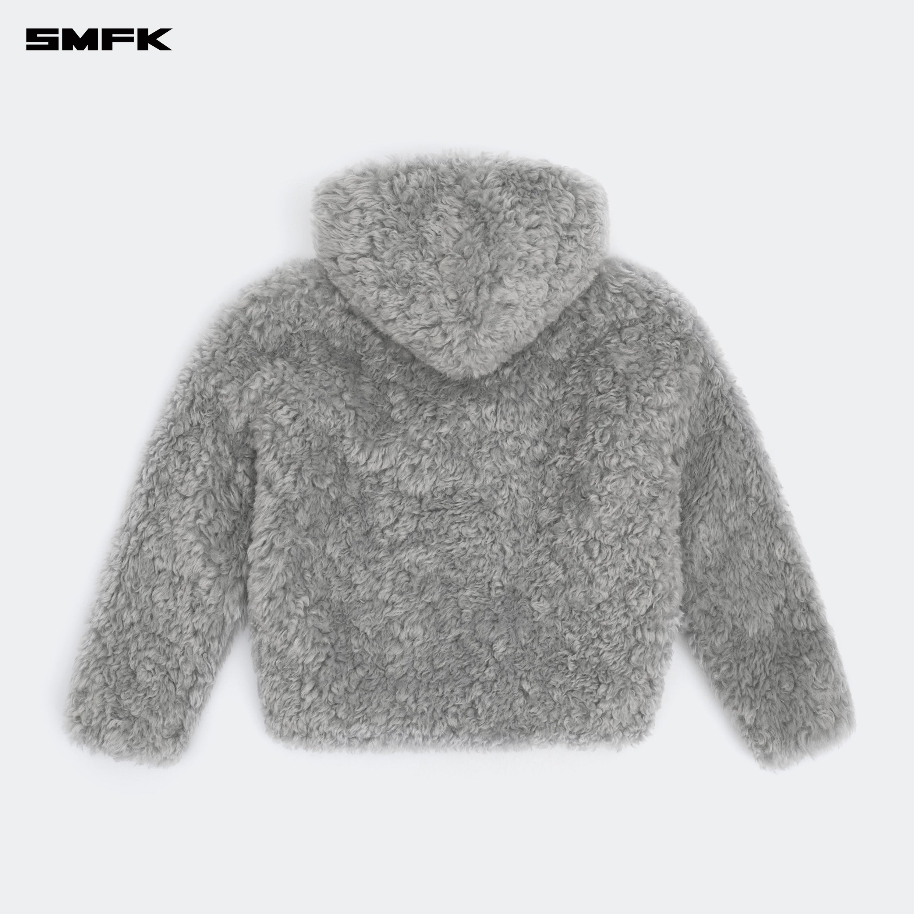 Compass Snowman Classic Faux Fur Jacket Gray - SMFK Official