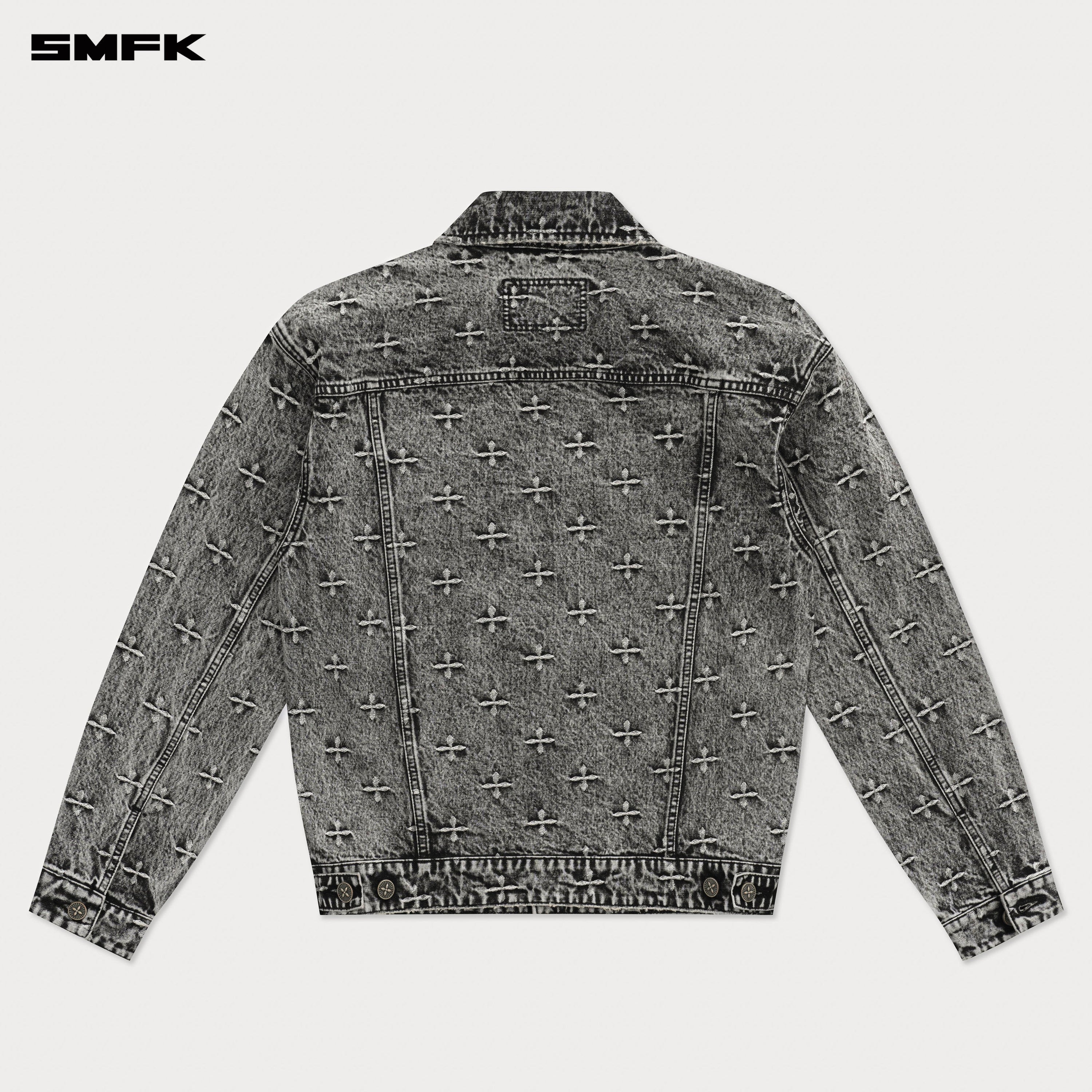 Compass Storm Garden Oversize Denim Jacket - SMFK Official