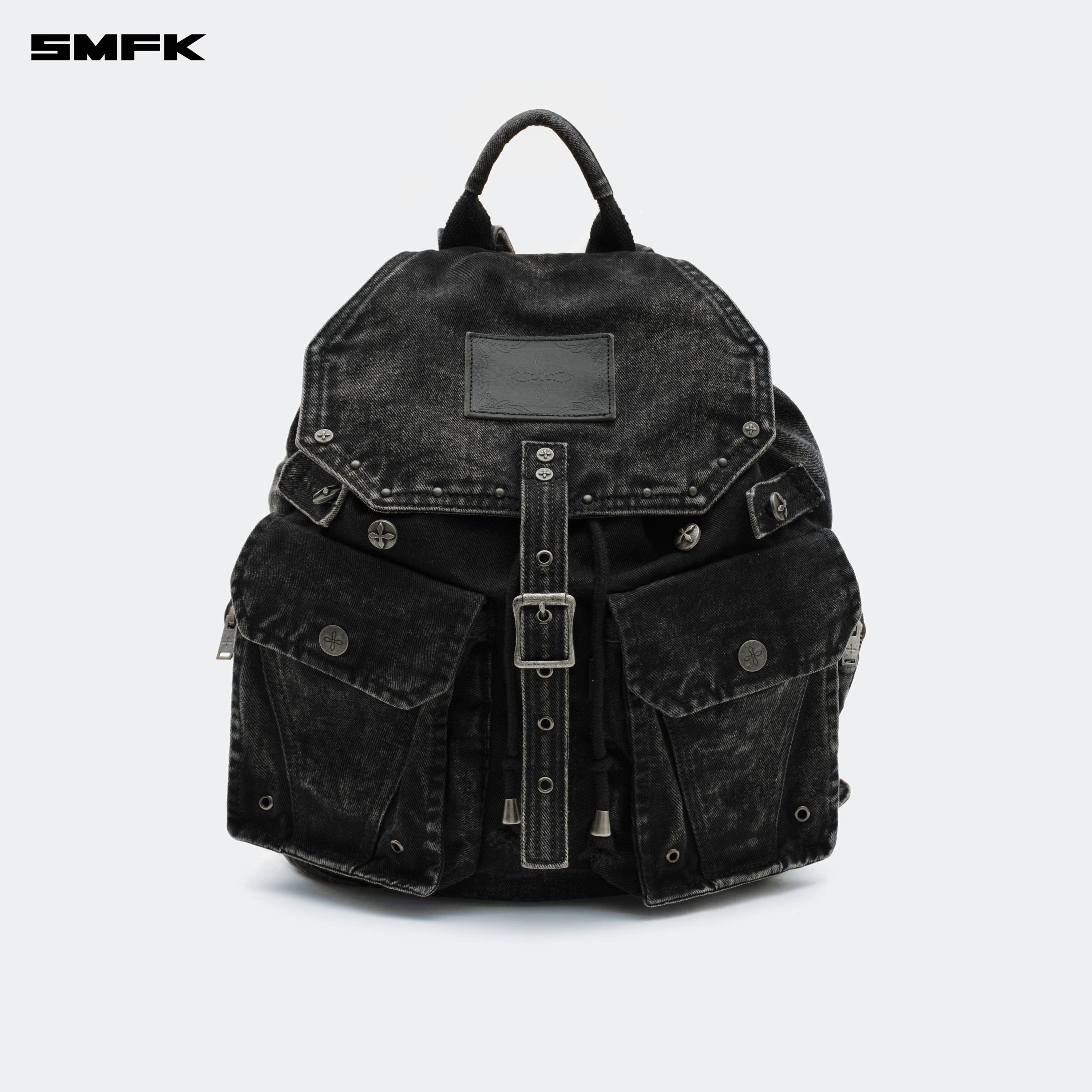 Compass Tarpan Denim Backpack Black (Large) - SMFK Official