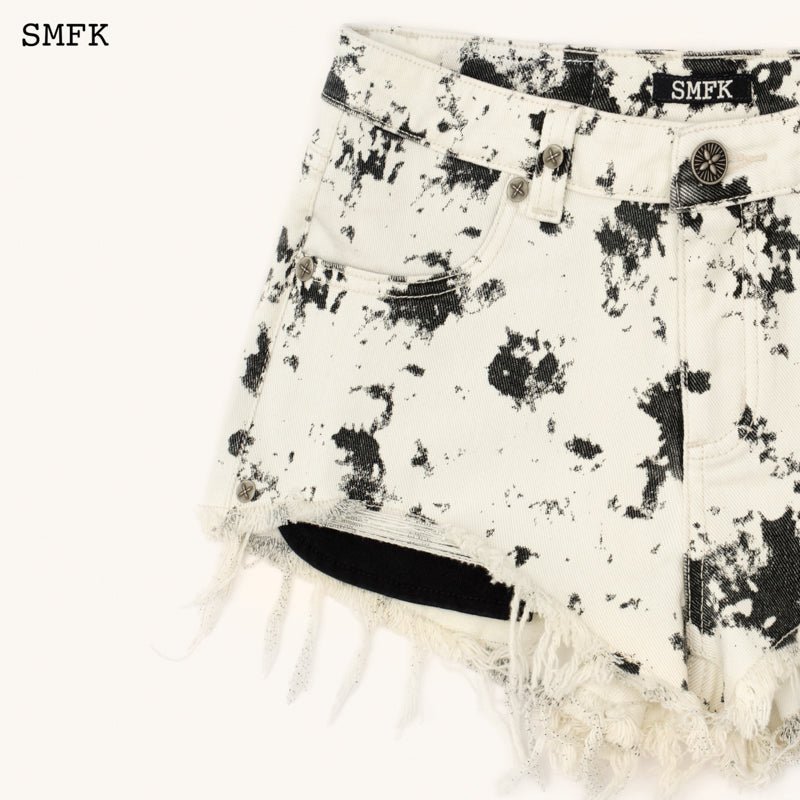 Compass Tarpan Ink Camouflage Short Jeans - SMFK Official