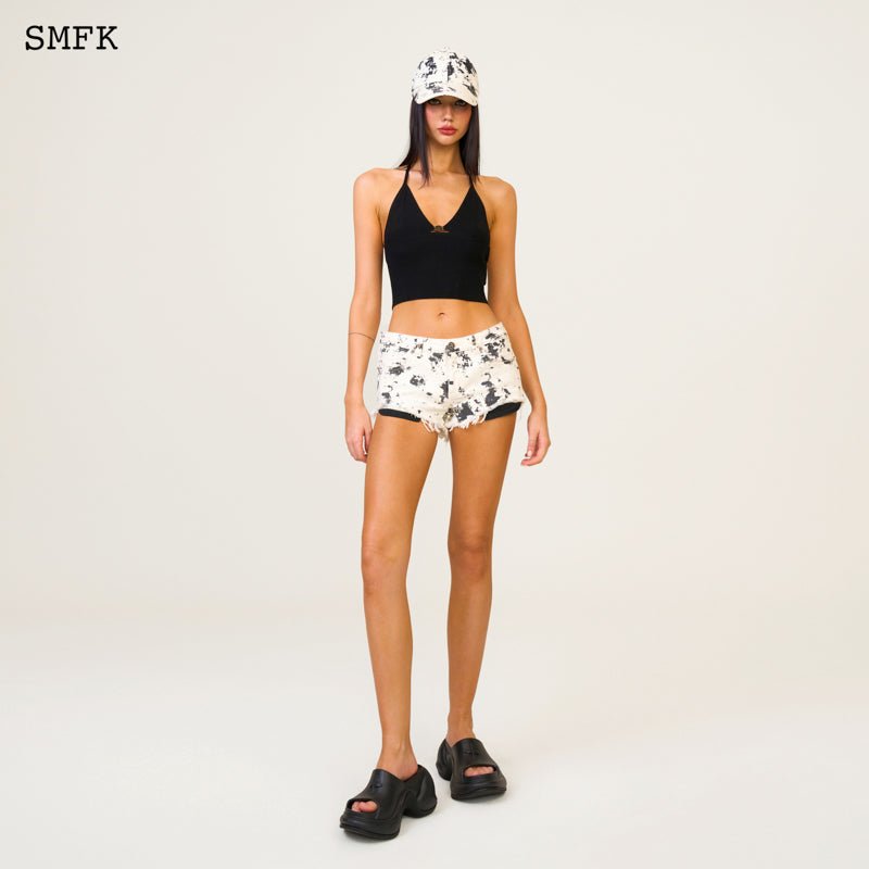 Compass Tarpan Ink Camouflage Short Jeans - SMFK Official