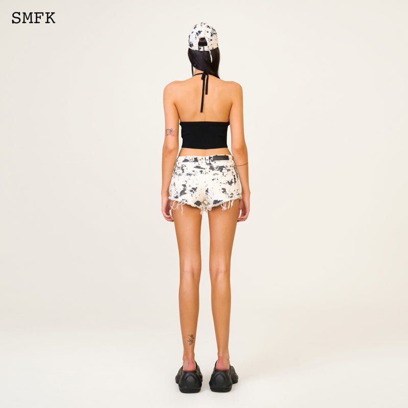 Compass Tarpan Ink Camouflage Short Jeans - SMFK Official