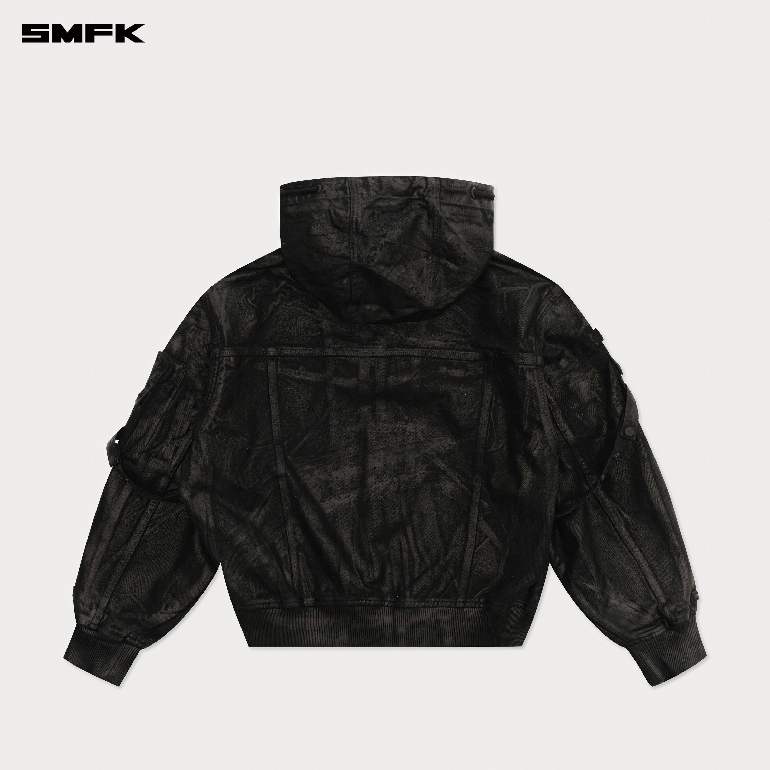 Compass Tarpan Waxed Denim Hoodie - SMFK Official