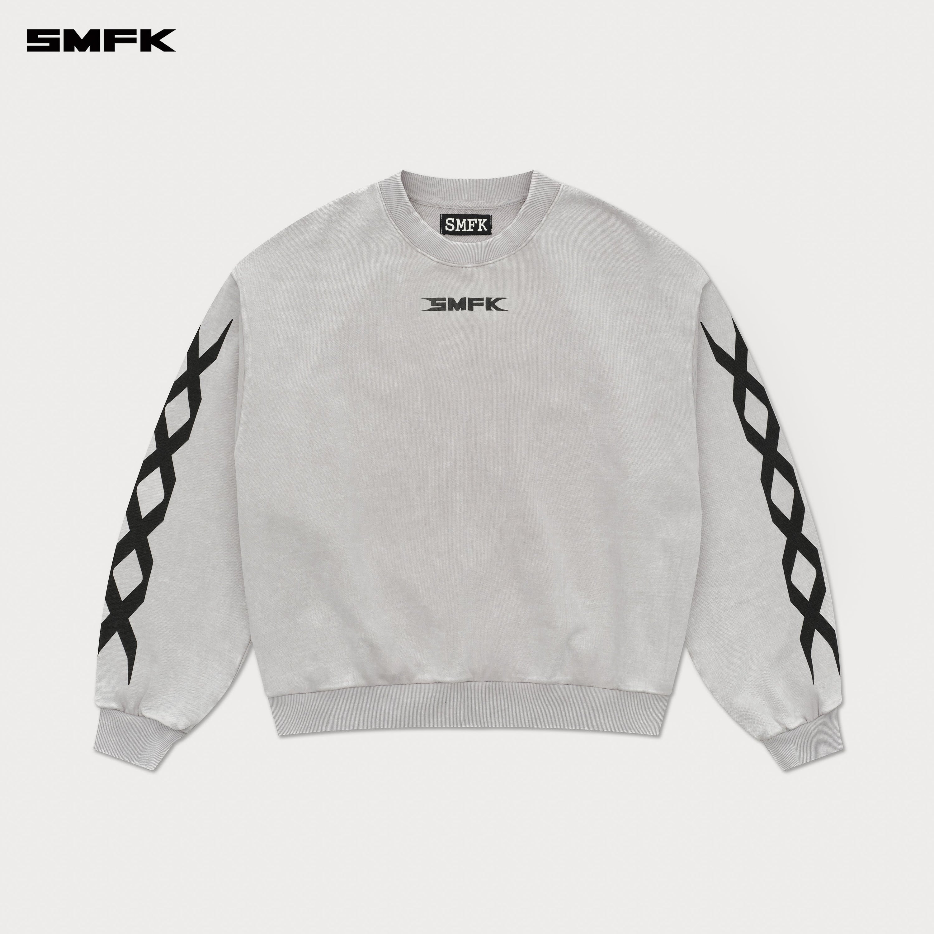 FUTURE DNA Chain Racing Oversize Hoodie Gray - SMFK Official