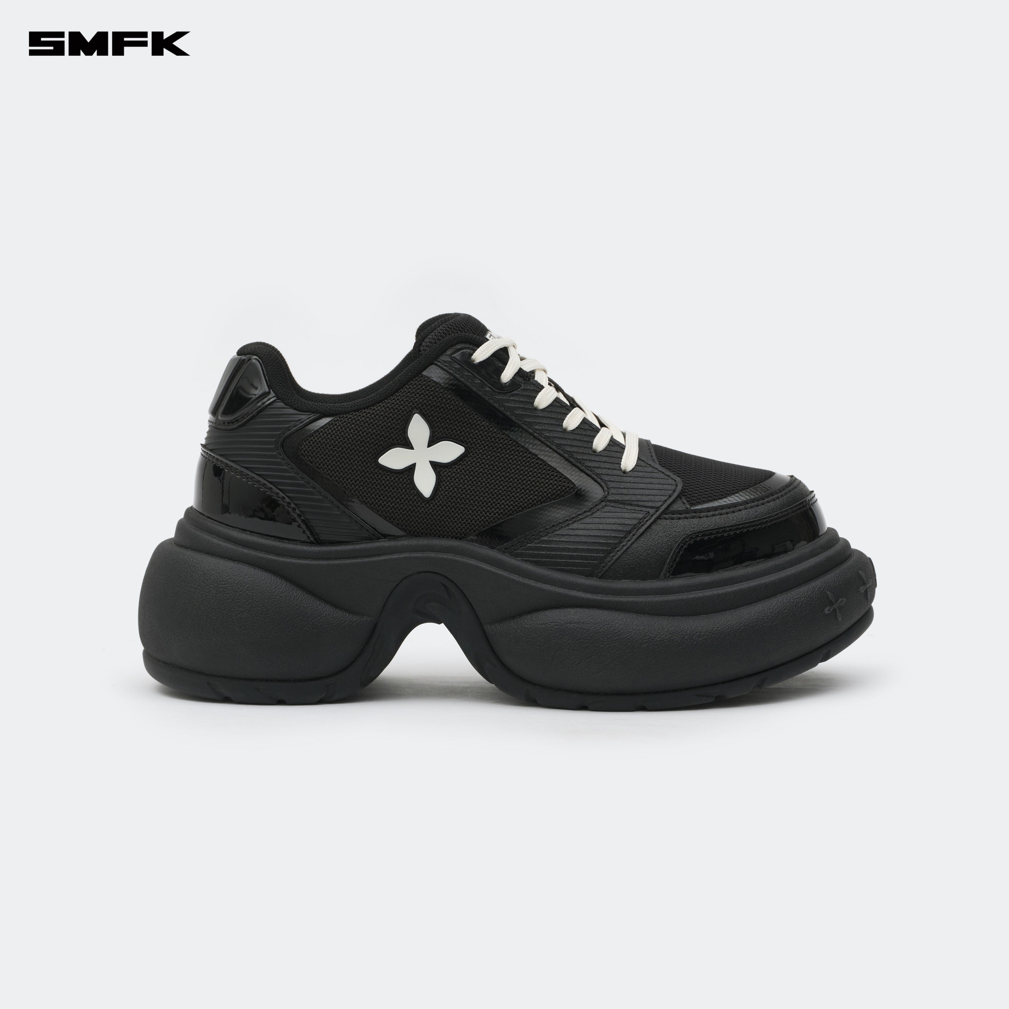 FUTURE RIPPLE ハイヒール スニーカー ブラック – SMFK Official