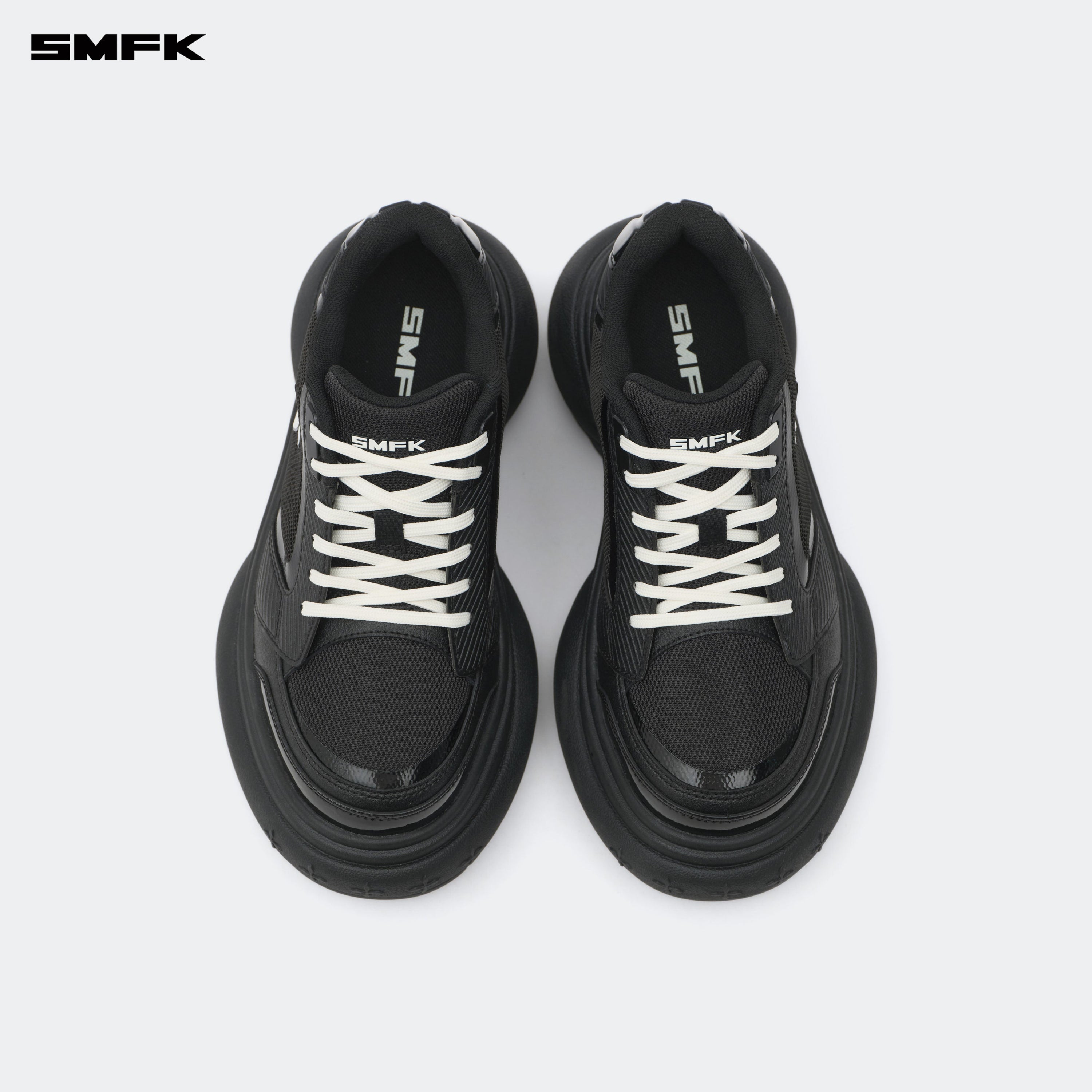 FUTURE RIPPLE High - heeled Sneaker In Black - SMFK Official