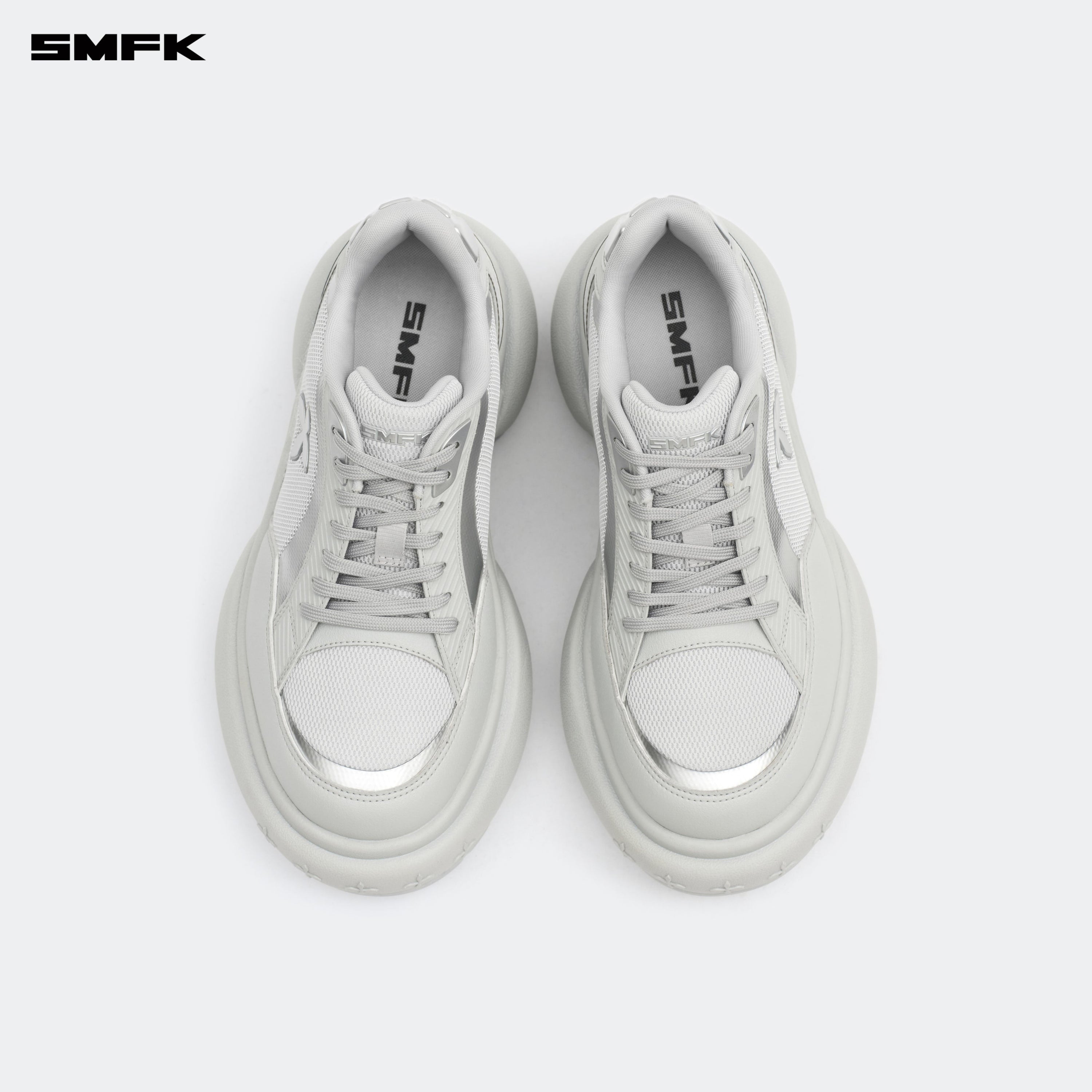 FUTURE RIPPLE Thick - soled Sneaker In Gray - SMFK Official