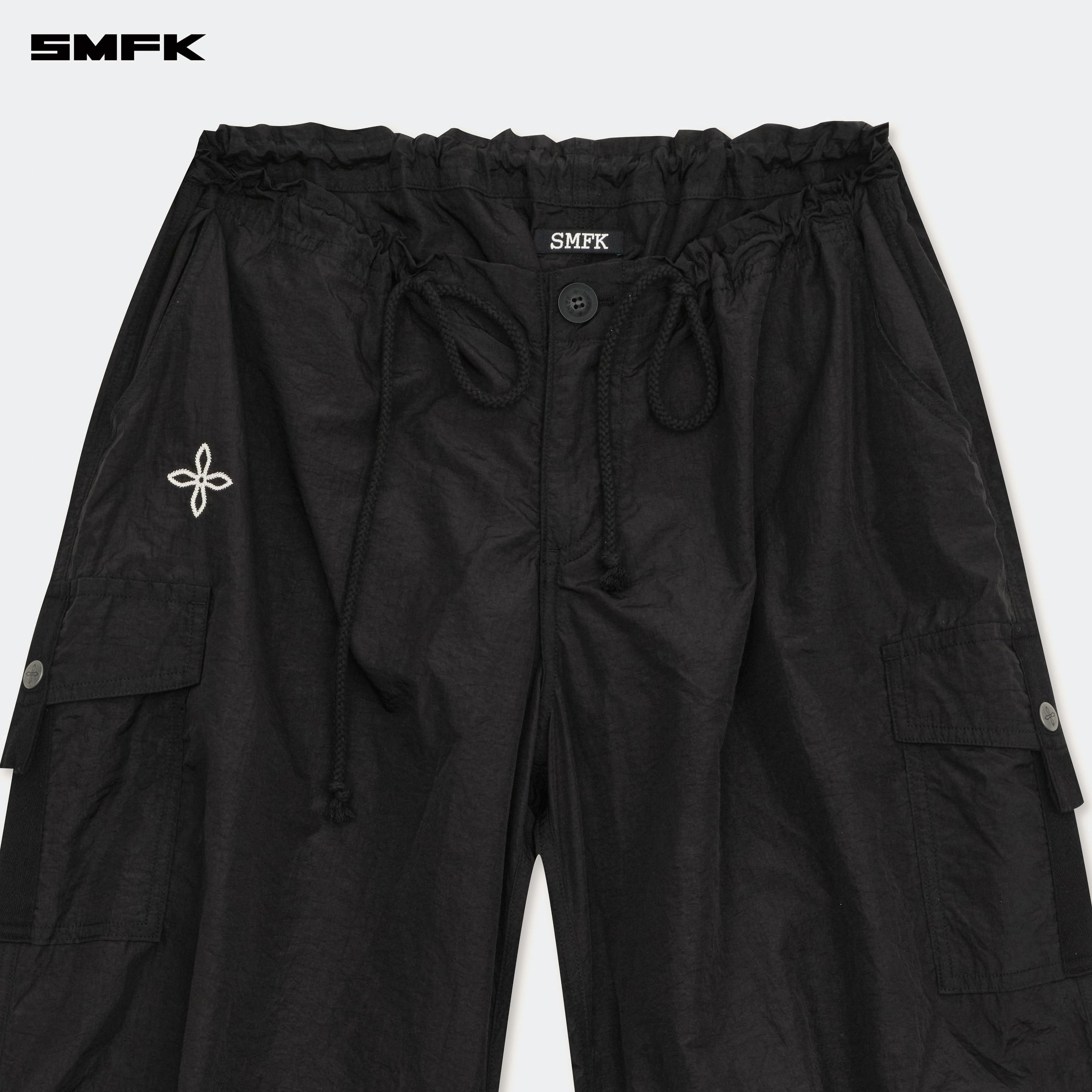 FUTURE Storm Hunting Loose Paratrooper Pants Black - SMFK Official