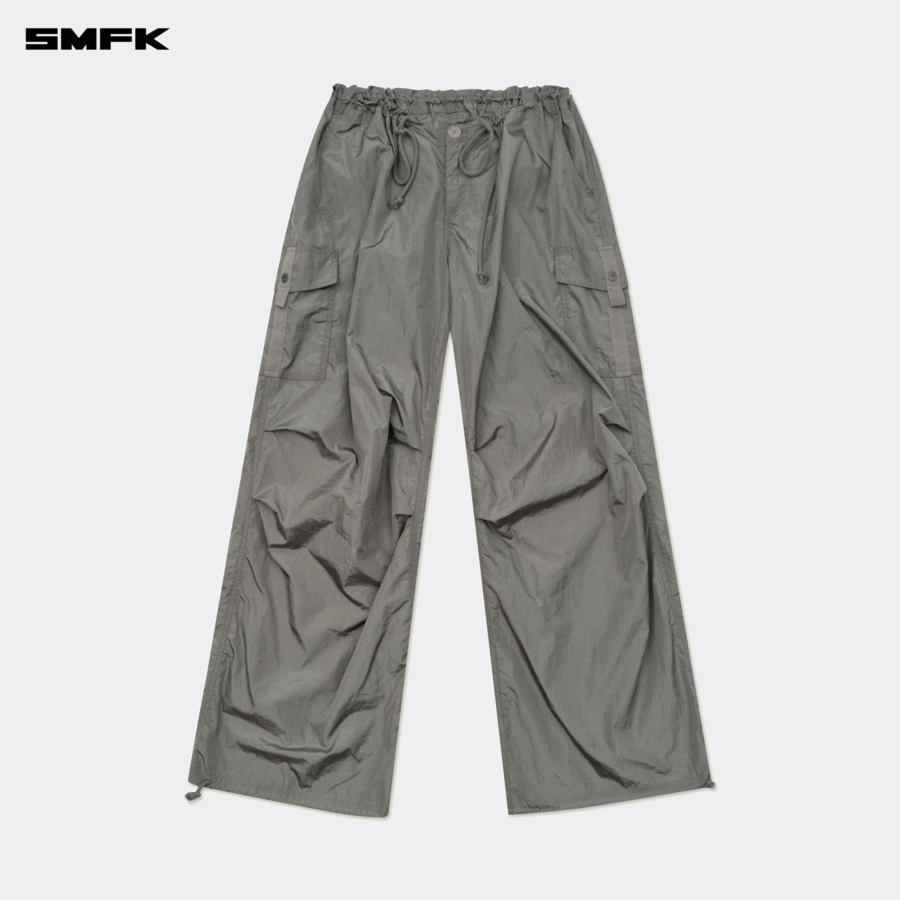 FUTURE Storm Hunting Loose Paratrooper Pants Dark Gray - SMFK Official