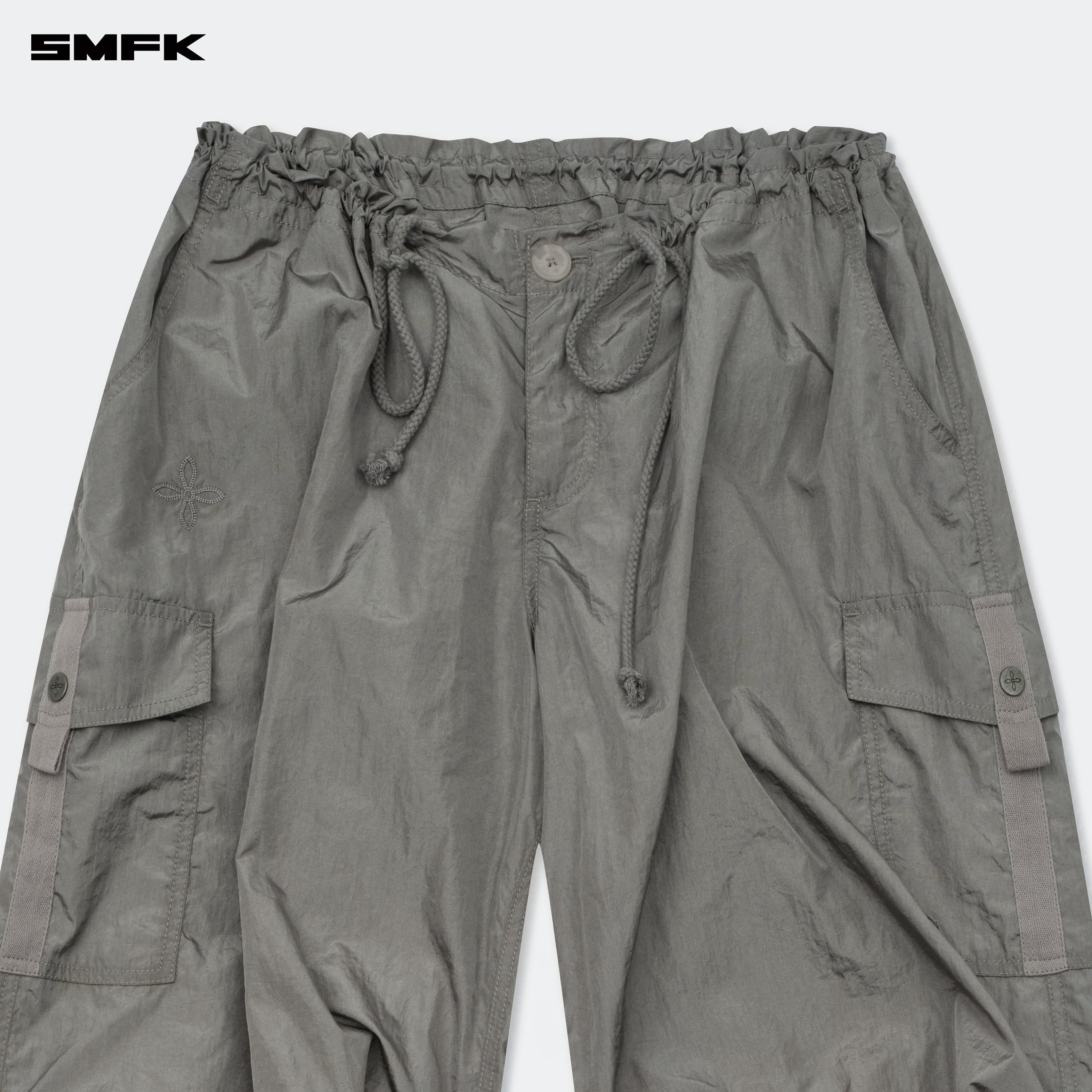 FUTURE Storm Hunting Loose Paratrooper Pants Dark Gray - SMFK Official