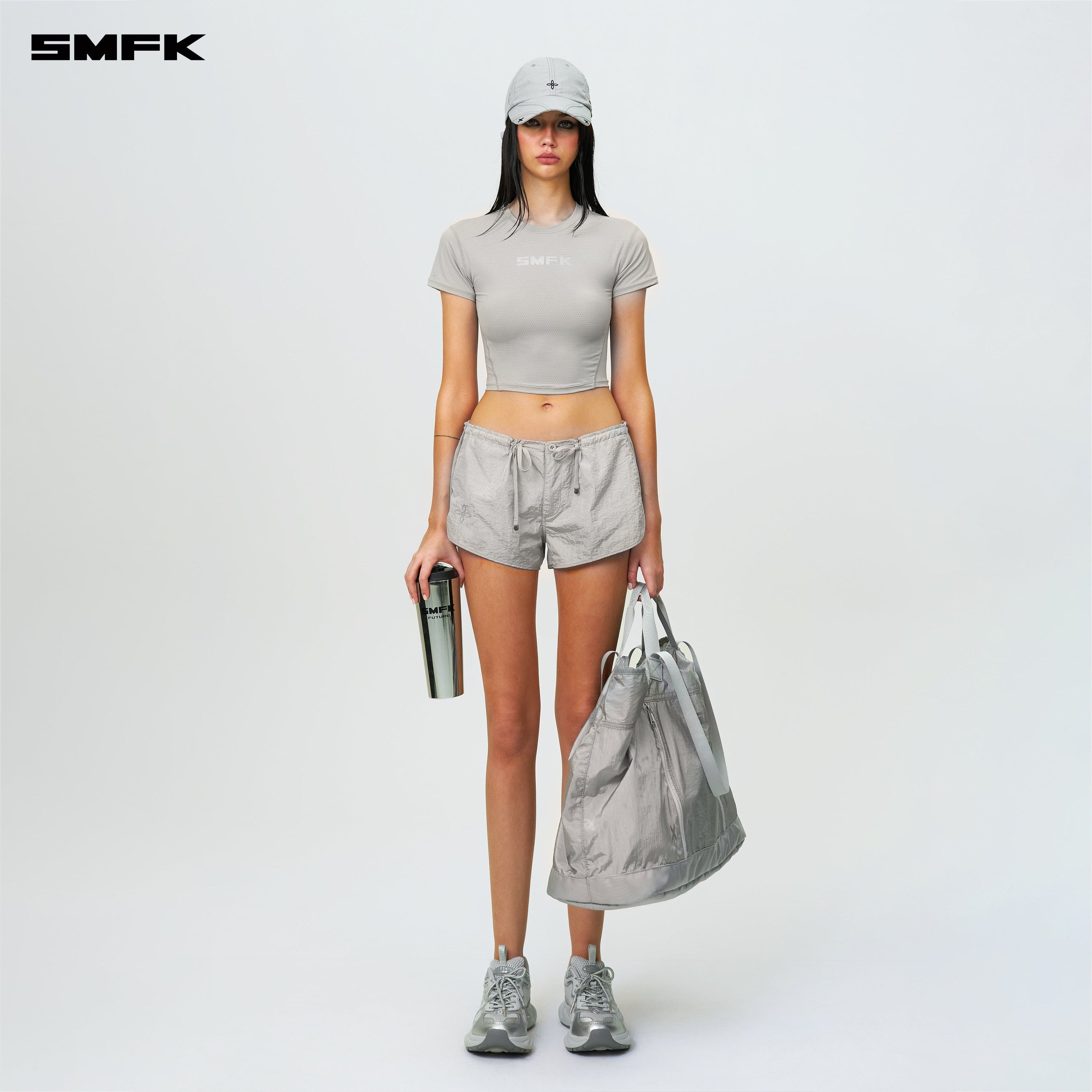 FUTURE Storm Low - Waist Jogging Shorts Starry Silver - SMFK Official