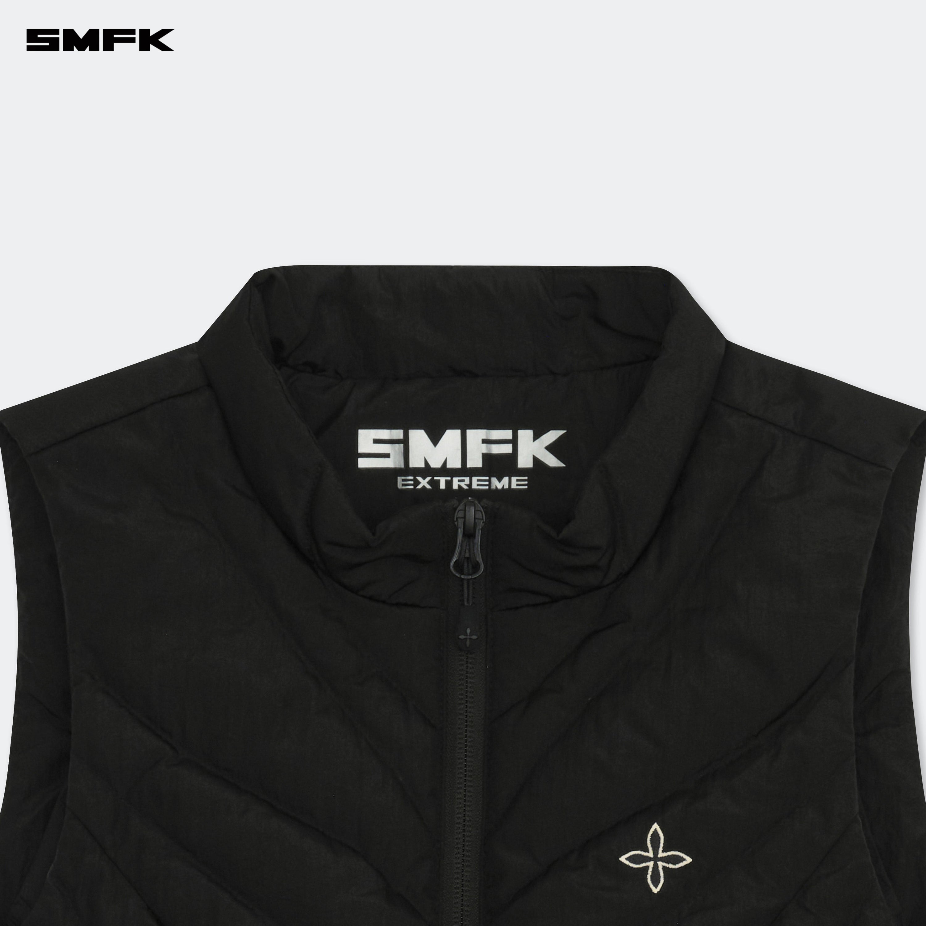 Future Storm Puff Vest Jacket Black - SMFK Official