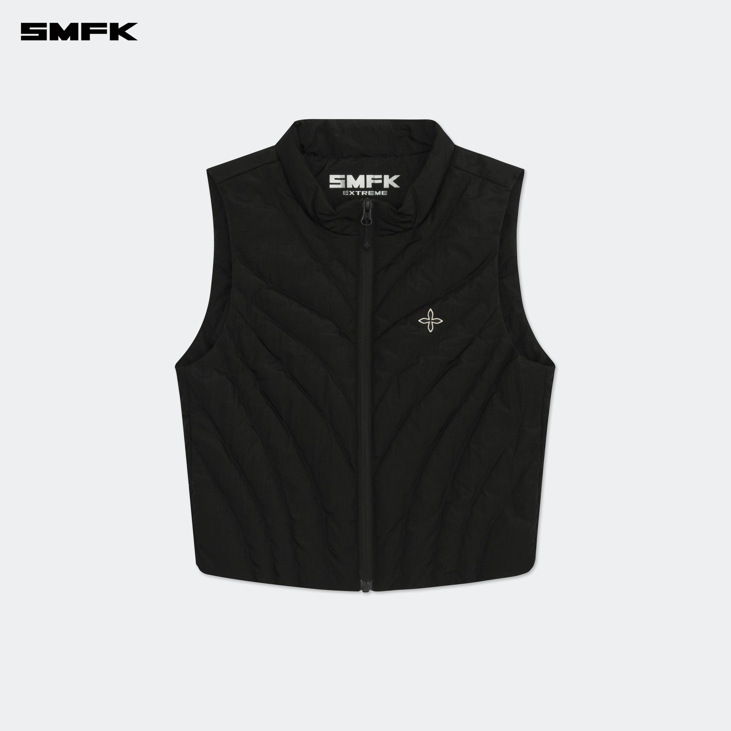 Future Storm Puff Vest Jacket Black - SMFK Official