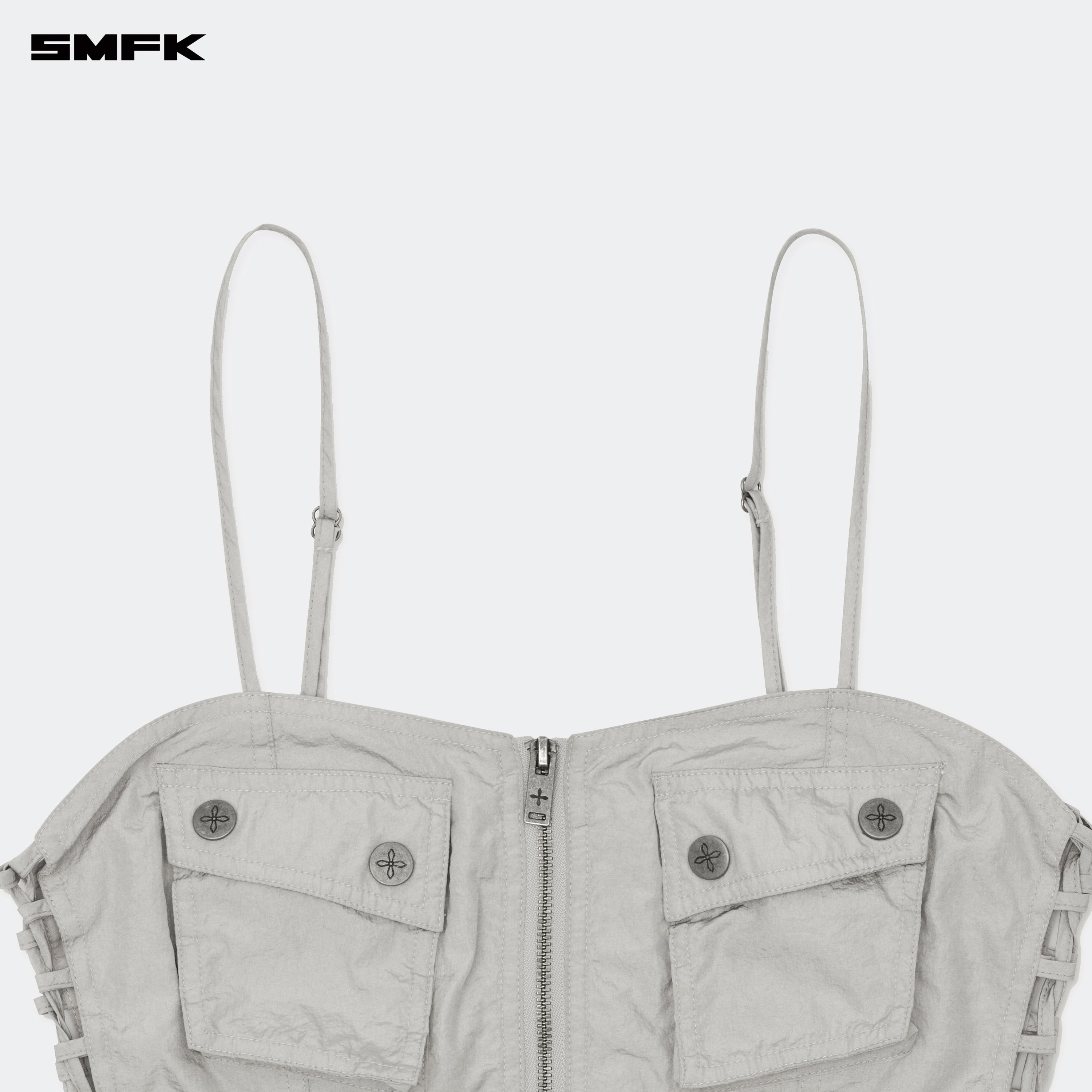 FUTURE Storm Utility Tank Top Silver - SMFK Official