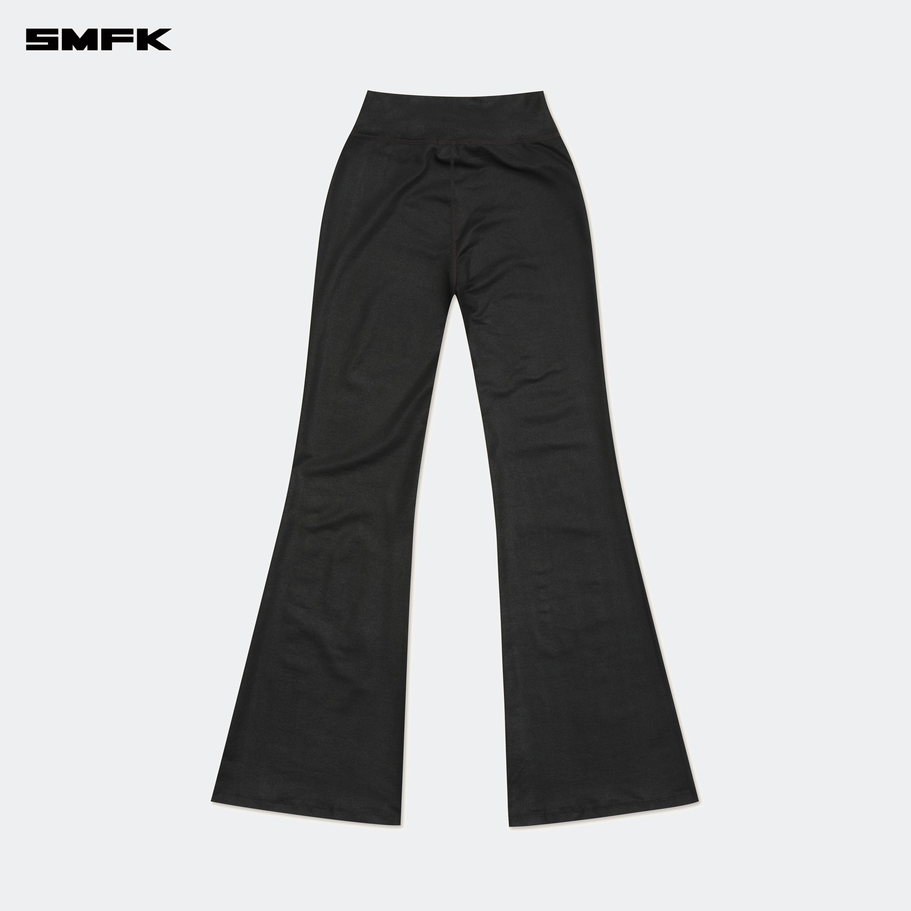 FUTURE Wave Body Shaping Flared Pants Lightning Black - SMFK Official