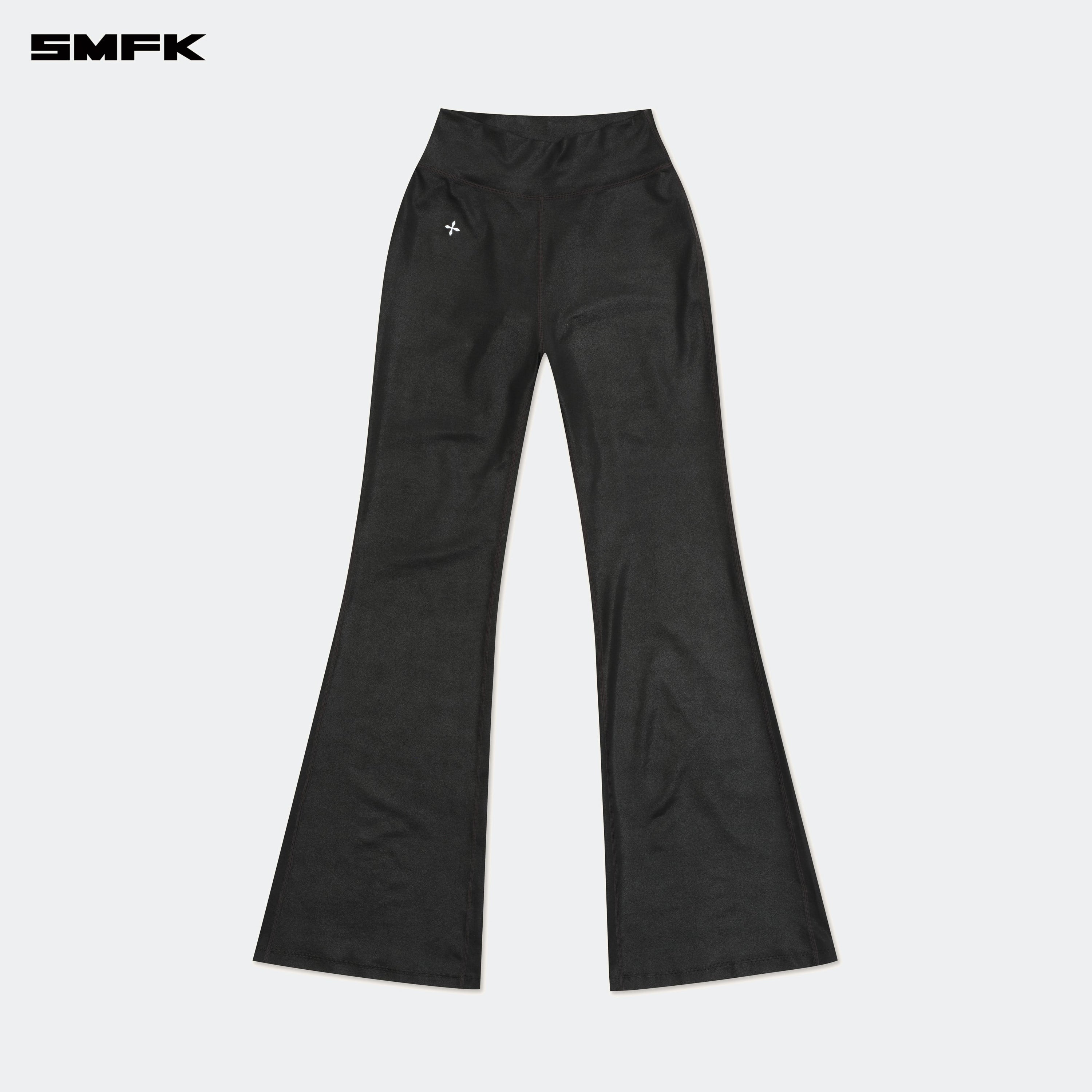 FUTURE Wave Body Shaping Flared Pants Lightning Black - SMFK Official